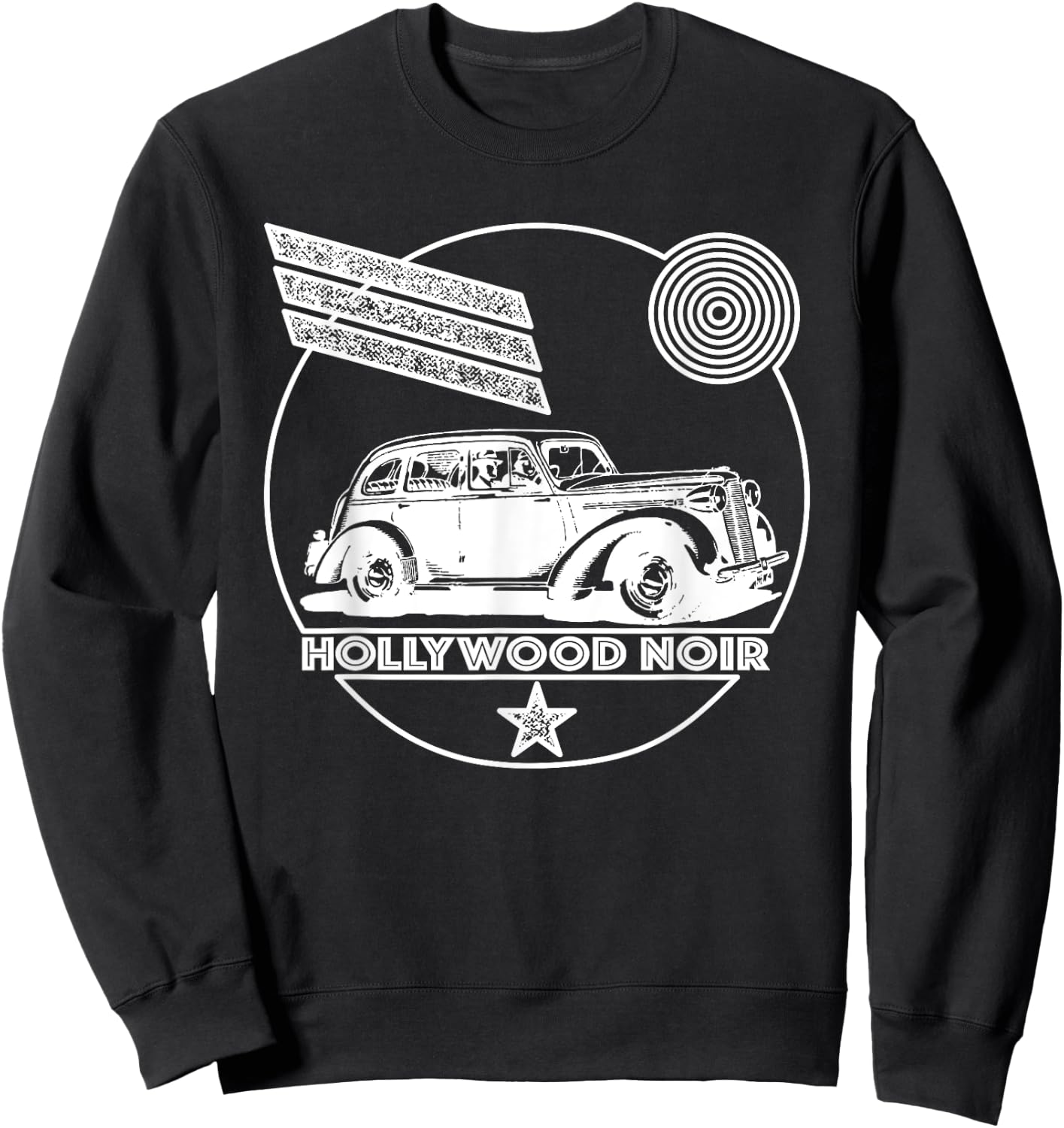 Film Noir / Hollywood / Crime Fiction Sweatshirt - Sweatshirt | Black