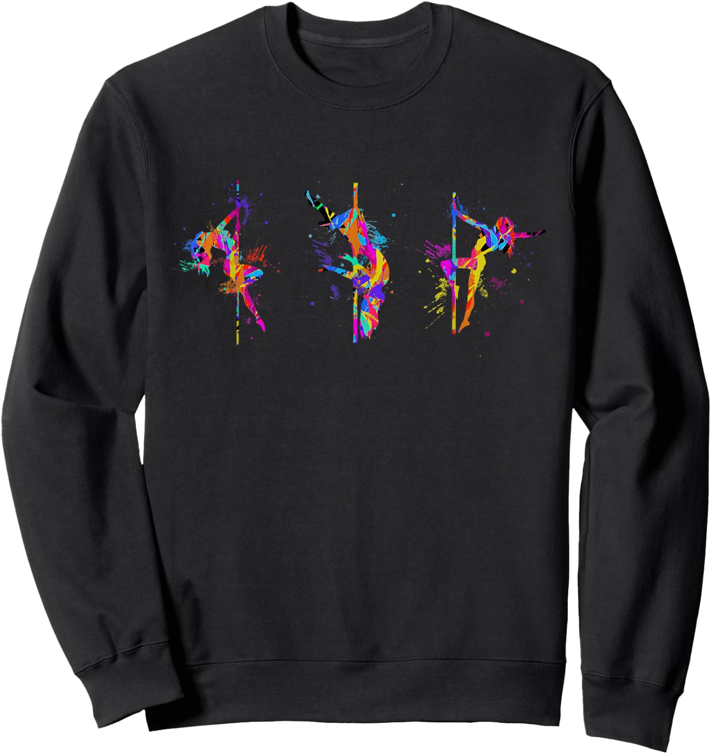 Pole Dancing - Funny Pole Fitness Pole Dance Sweatshirt - Sweatshirt | Black