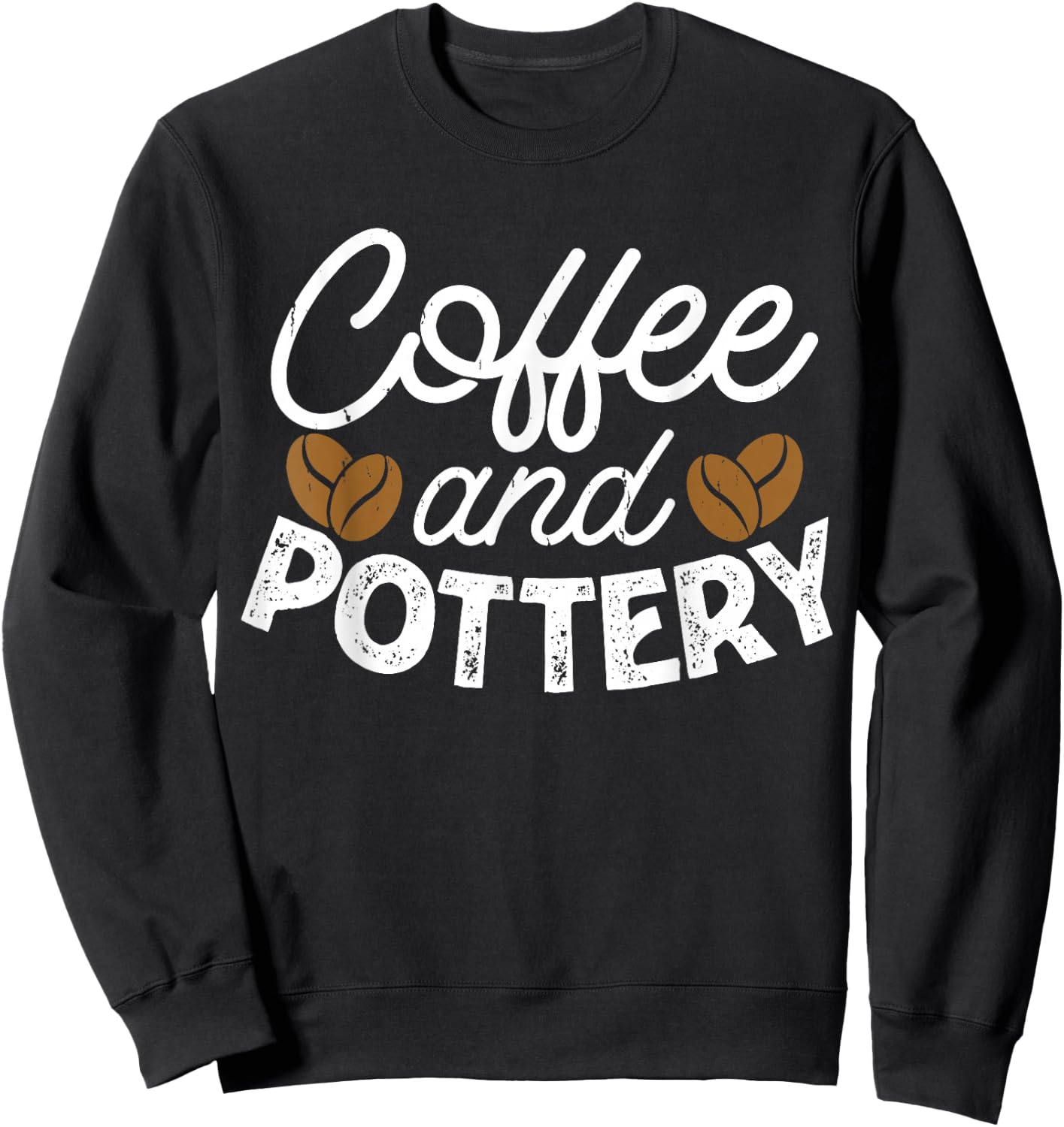 Coffee And Pottery Sweatshirt - Sweatshirt | Black