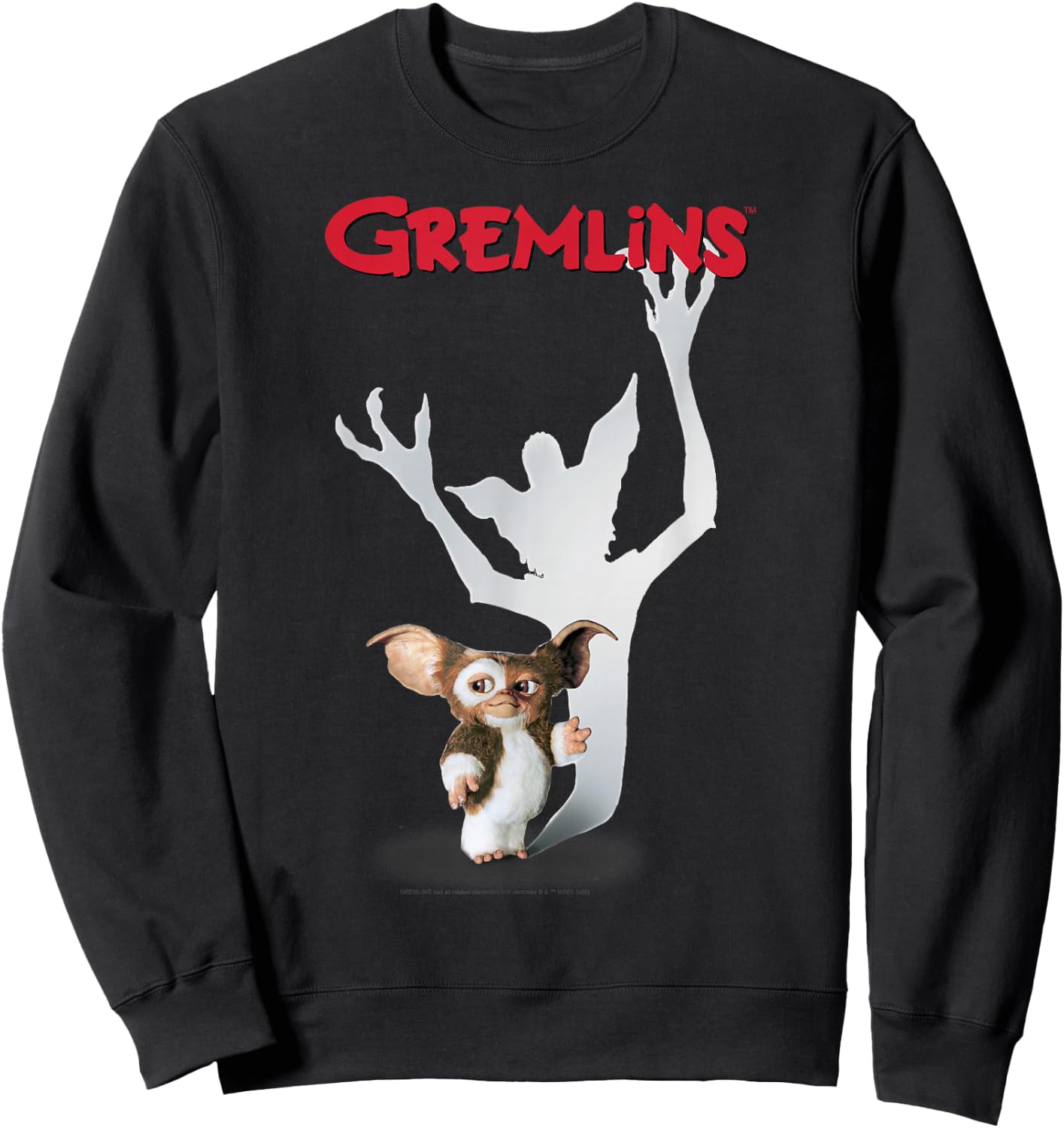 Gremlins Gizmo Classic Poster Sweatshirt - Sweatshirt | Black