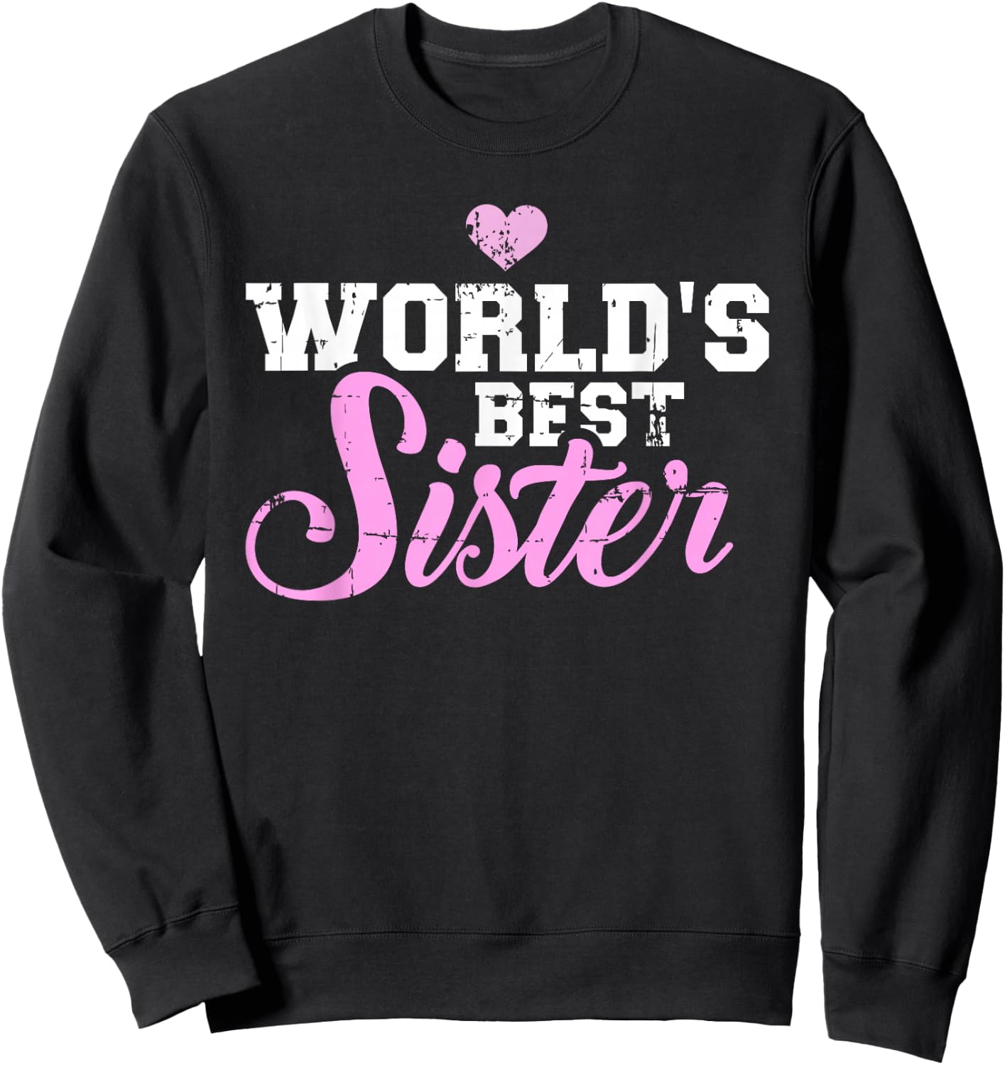 World's best sister Sweatshirt - Sweatshirt | Black