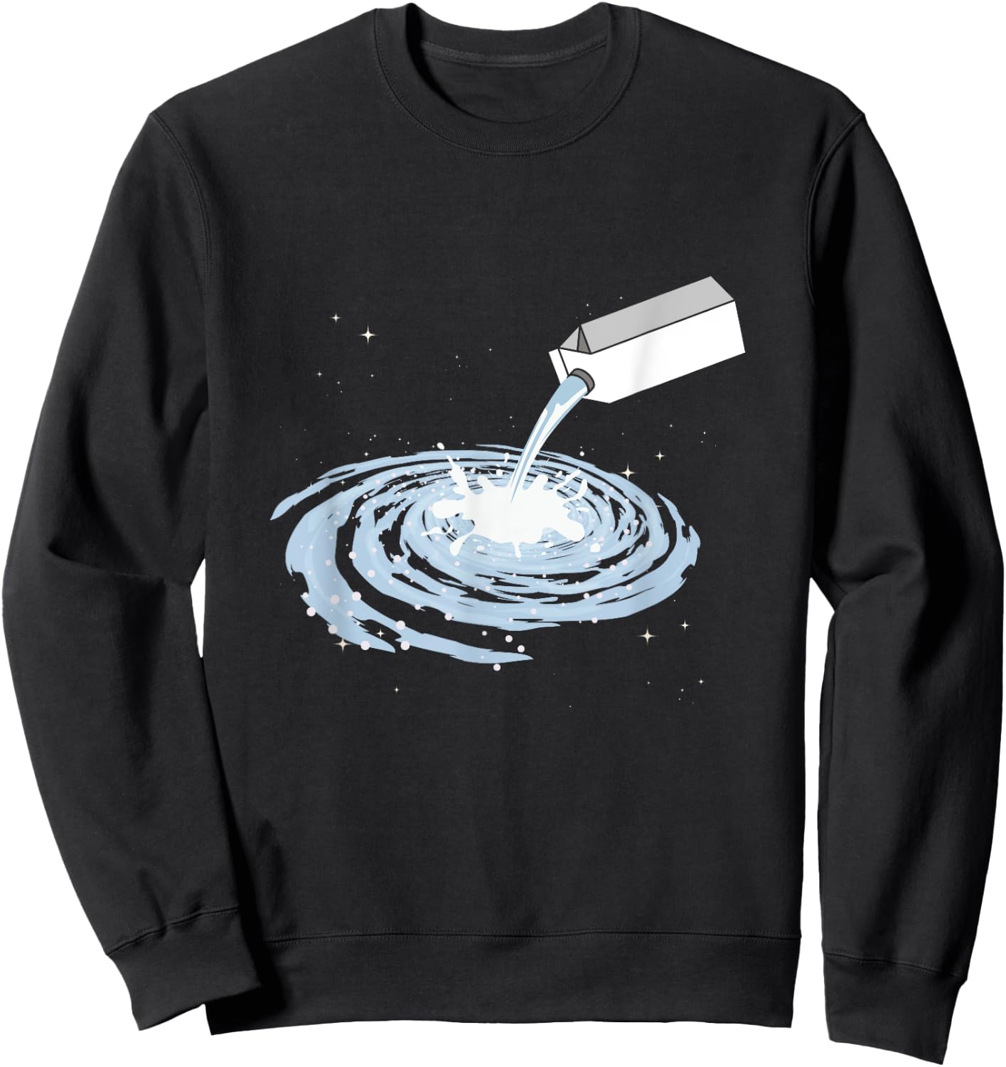 Milkyway Milky Way Milk Universe Space Gift Sweatshirt - Sweatshirt | Black