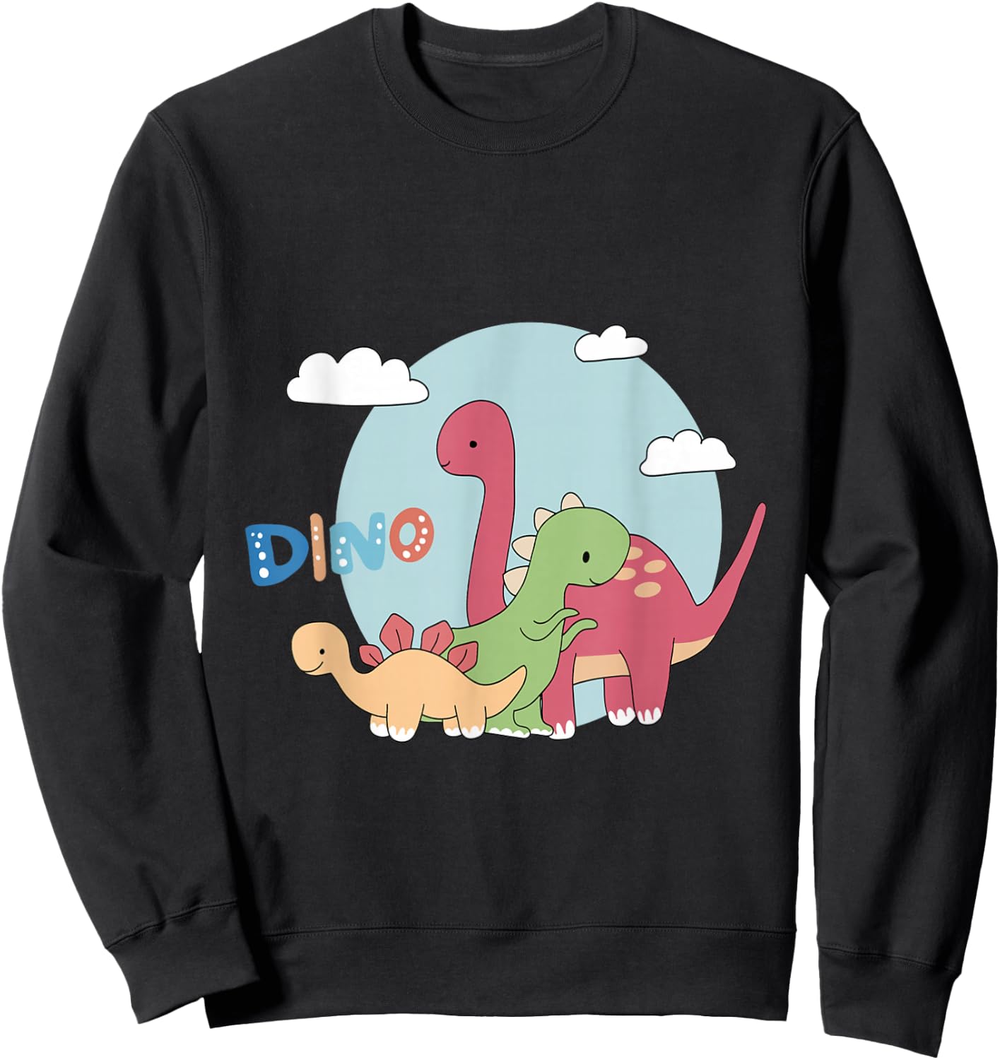Dino dinosaur road trip kdrama it’s okay to not be okay Sweatshirt - Sweatshirt | Black