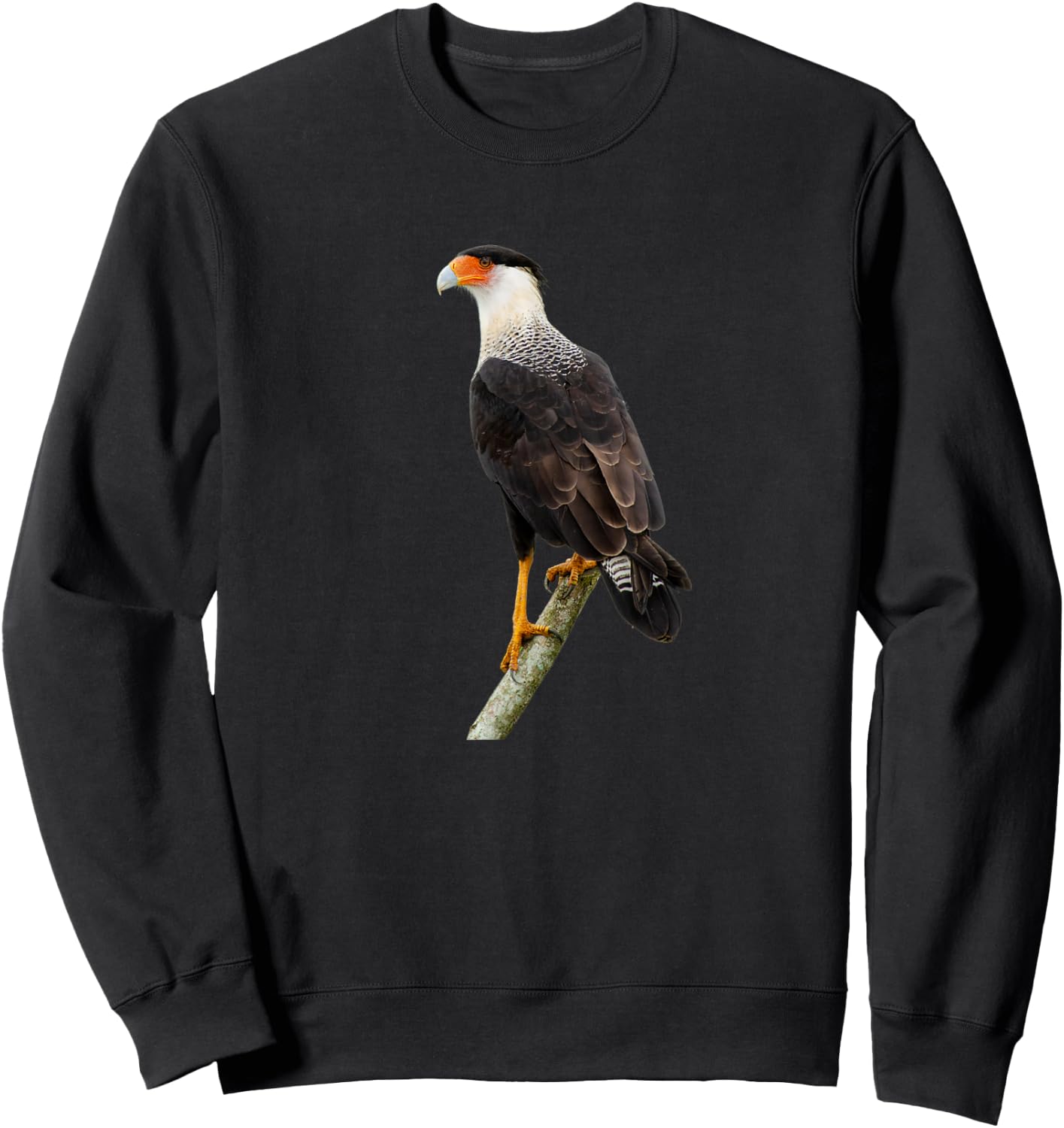 Caracara Shirt Crested Caracaras Bird Sweatshirt - Sweatshirt | Black