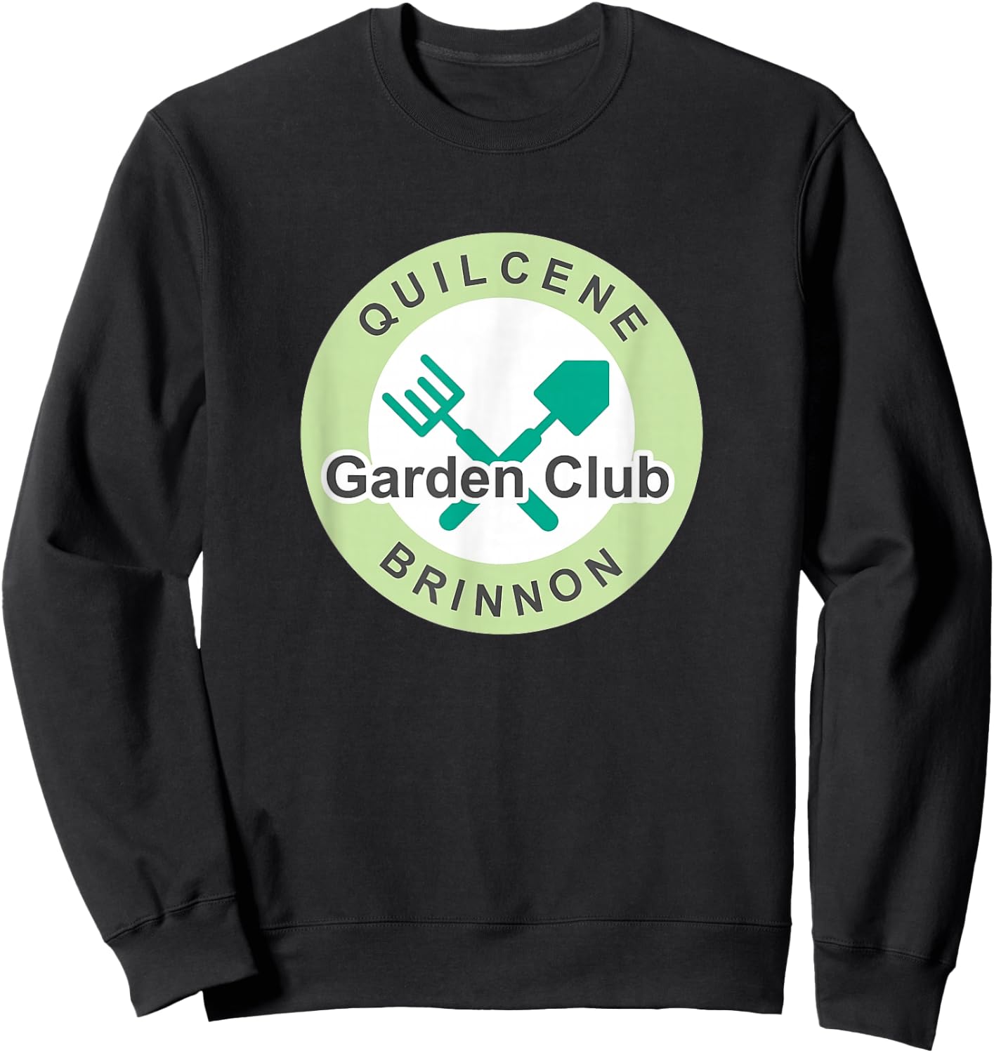 Quilcene Brinnon Garden Club Sweatshirt - Sweatshirt | Black