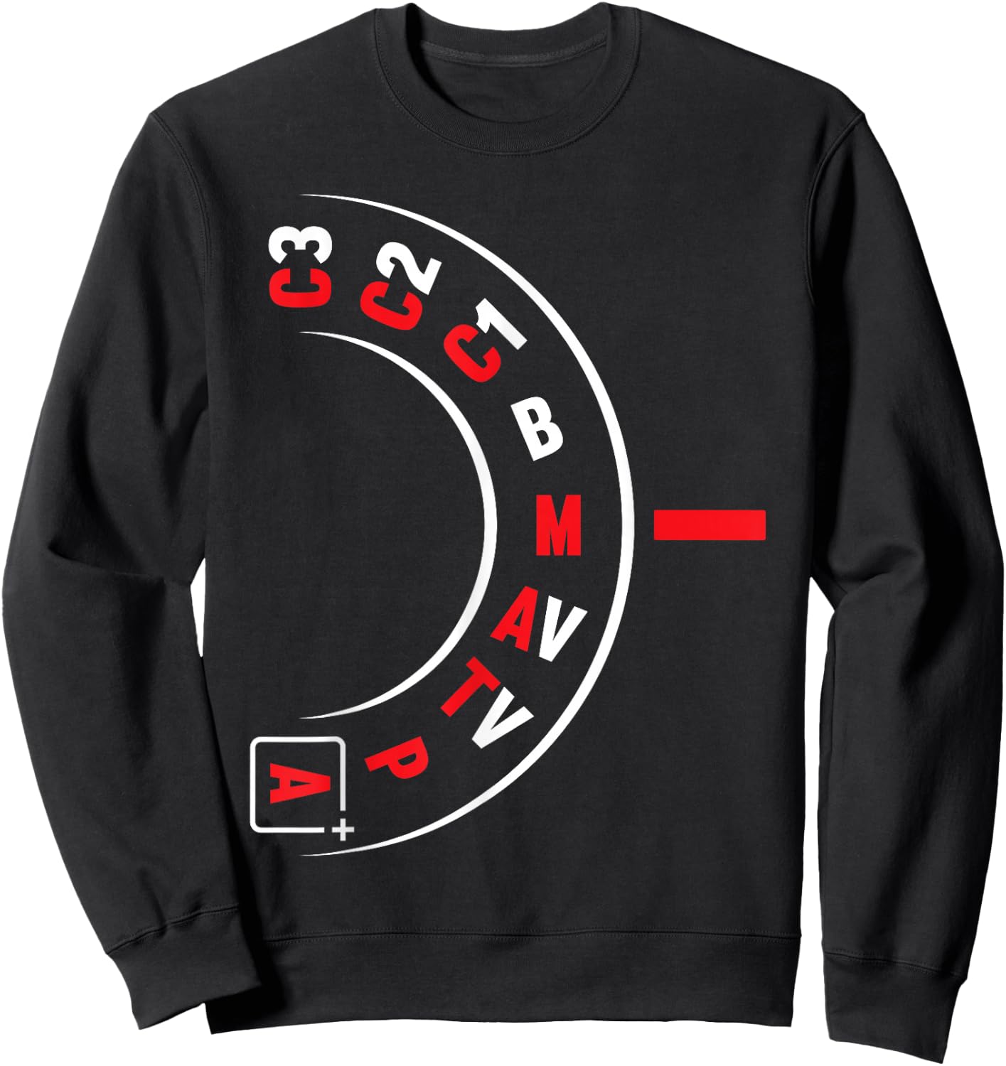 Funny Photographer Camera Lens Photography Photo Gift Sweatshirt - Sweatshirt | Black