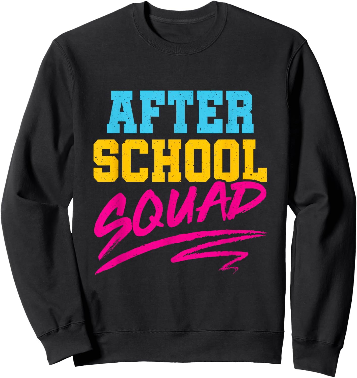 After School Squad Afterschool Staff Out of School Time OST Sweatshirt - Sweatshirt | Black