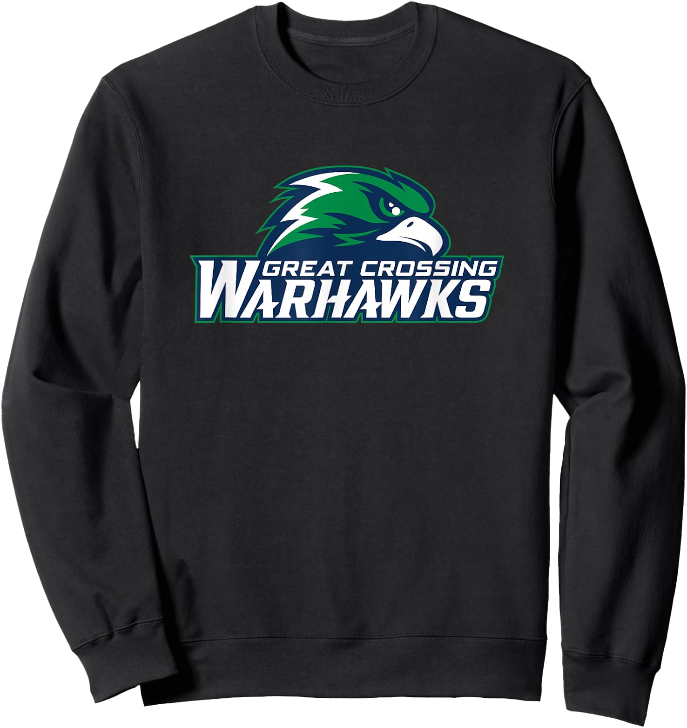 Great Crossing High School Warhawks Sweatshirt - Sweatshirt | Black