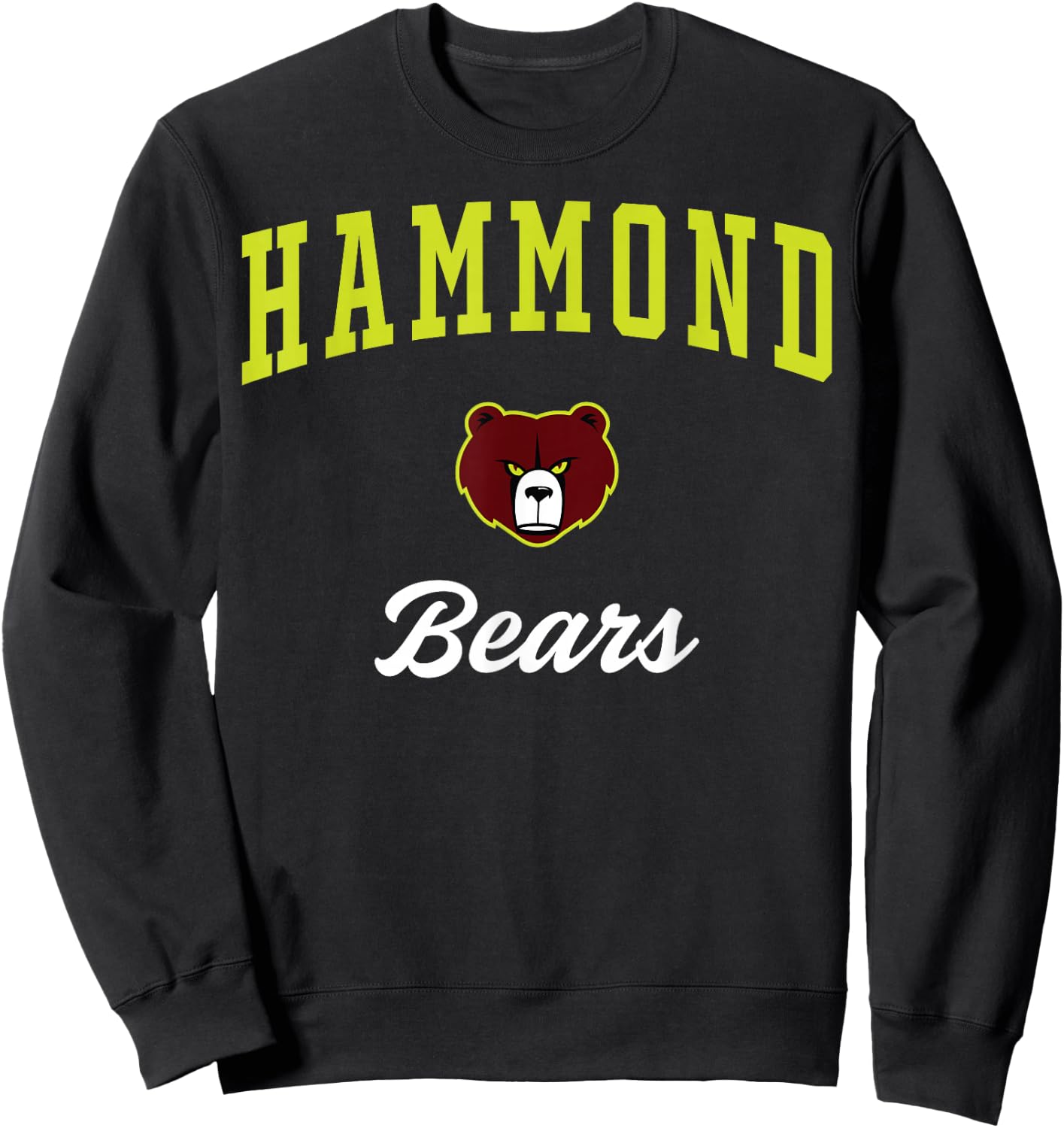 Hammond High School Bears Sweatshirt - Sweatshirt | Black