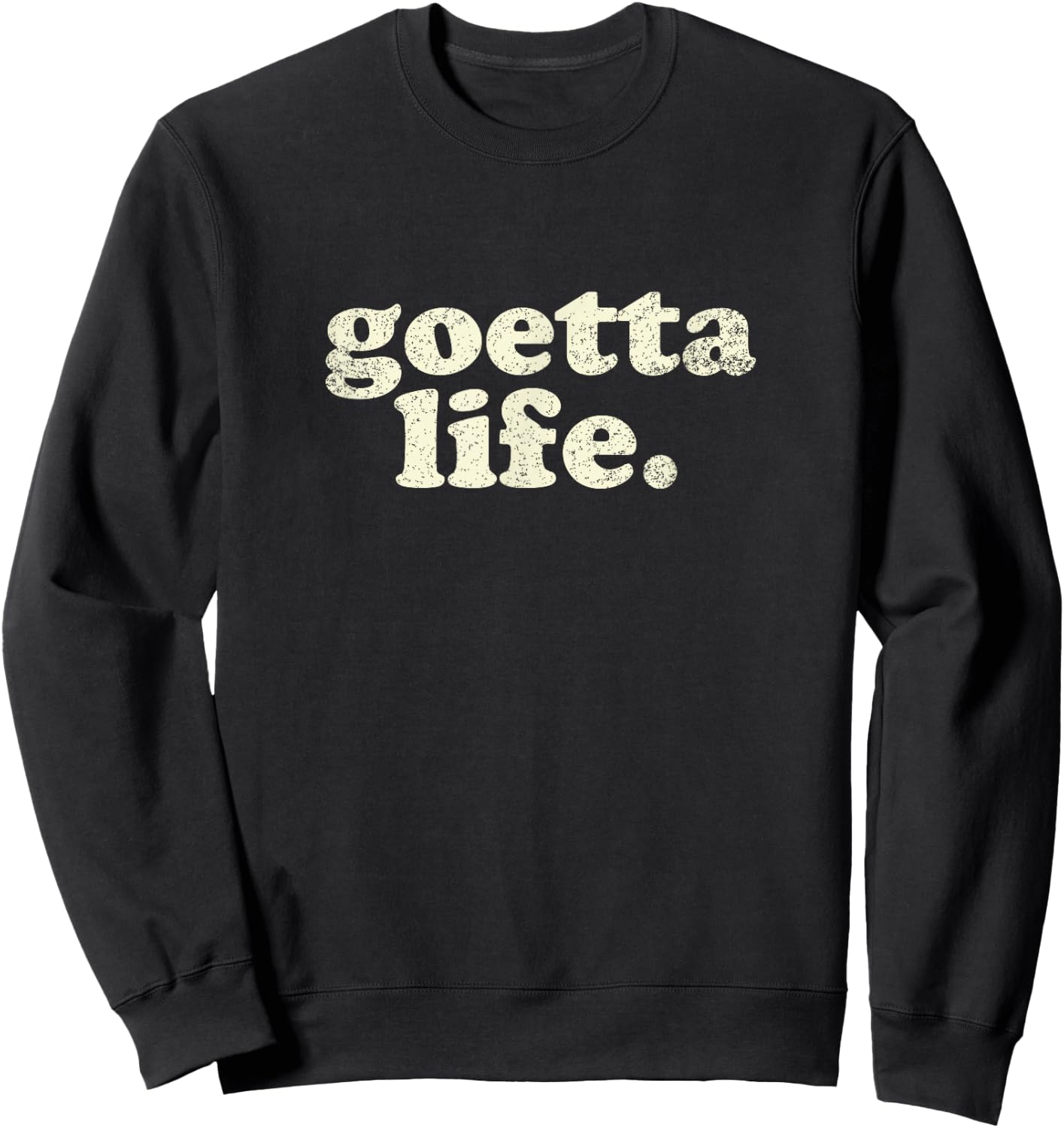 Cincinnati Goetta life foodie souvenir and gift Sweatshirt - Sweatshirt | Black
