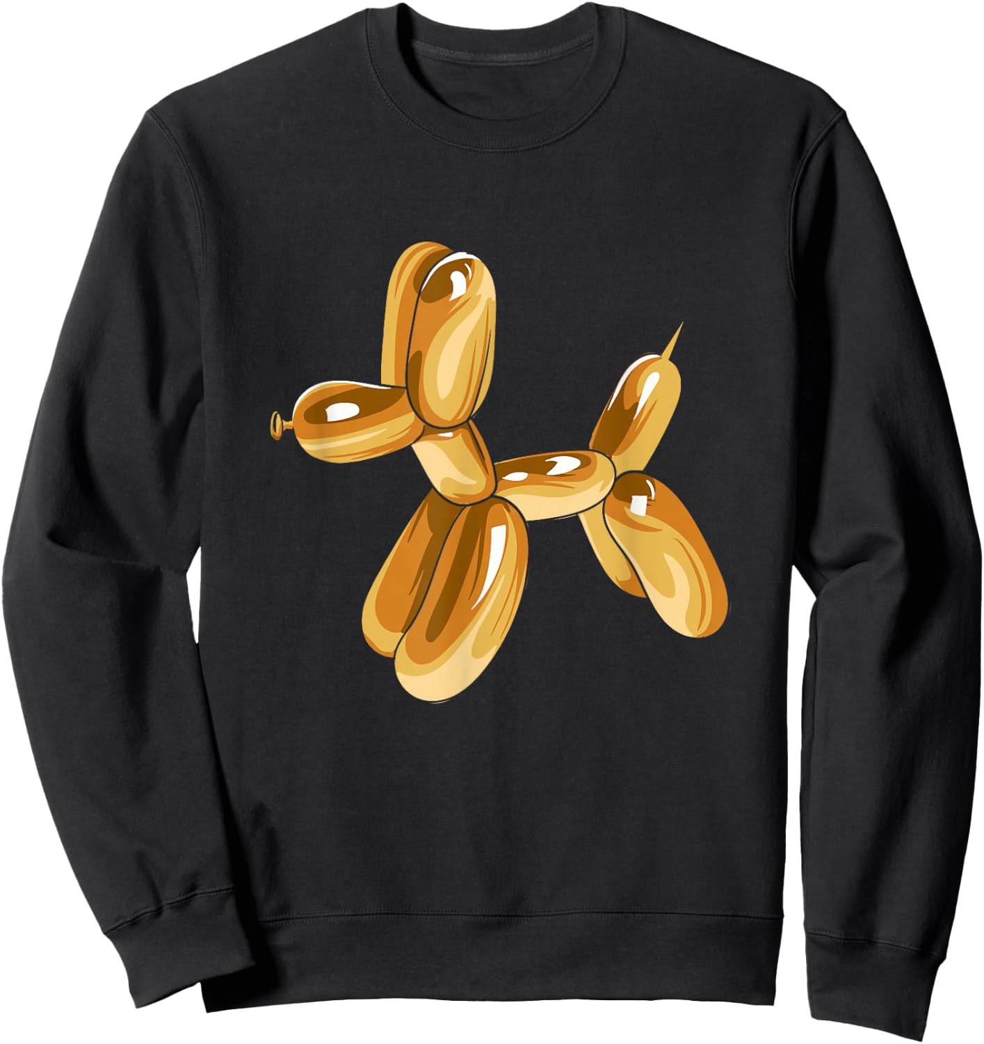 Balloon Dog Silver Sweatshirt - Sweatshirt | Black