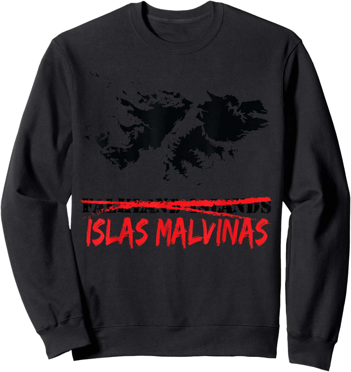 Islas Malvinas Falkland Islands Sweatshirt - Sweatshirt | Black