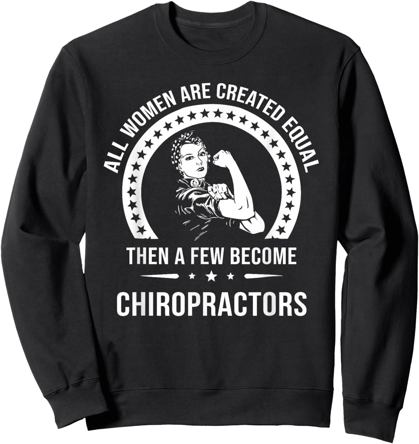 Chiropractor Shirt | Chiropractor Sweatshirt - Sweatshirt | Black