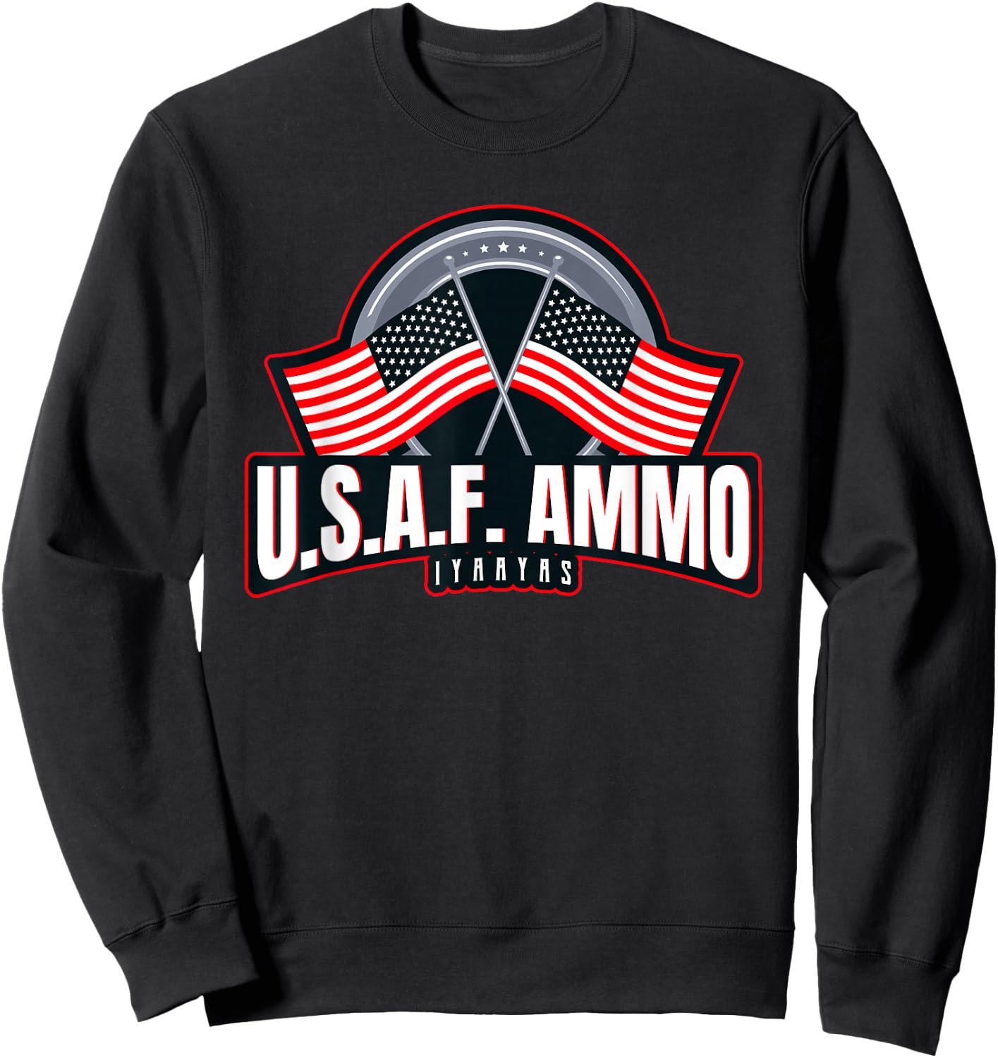 Usaf Ammo Iyaayas Sweatshirt - Sweatshirt | Black