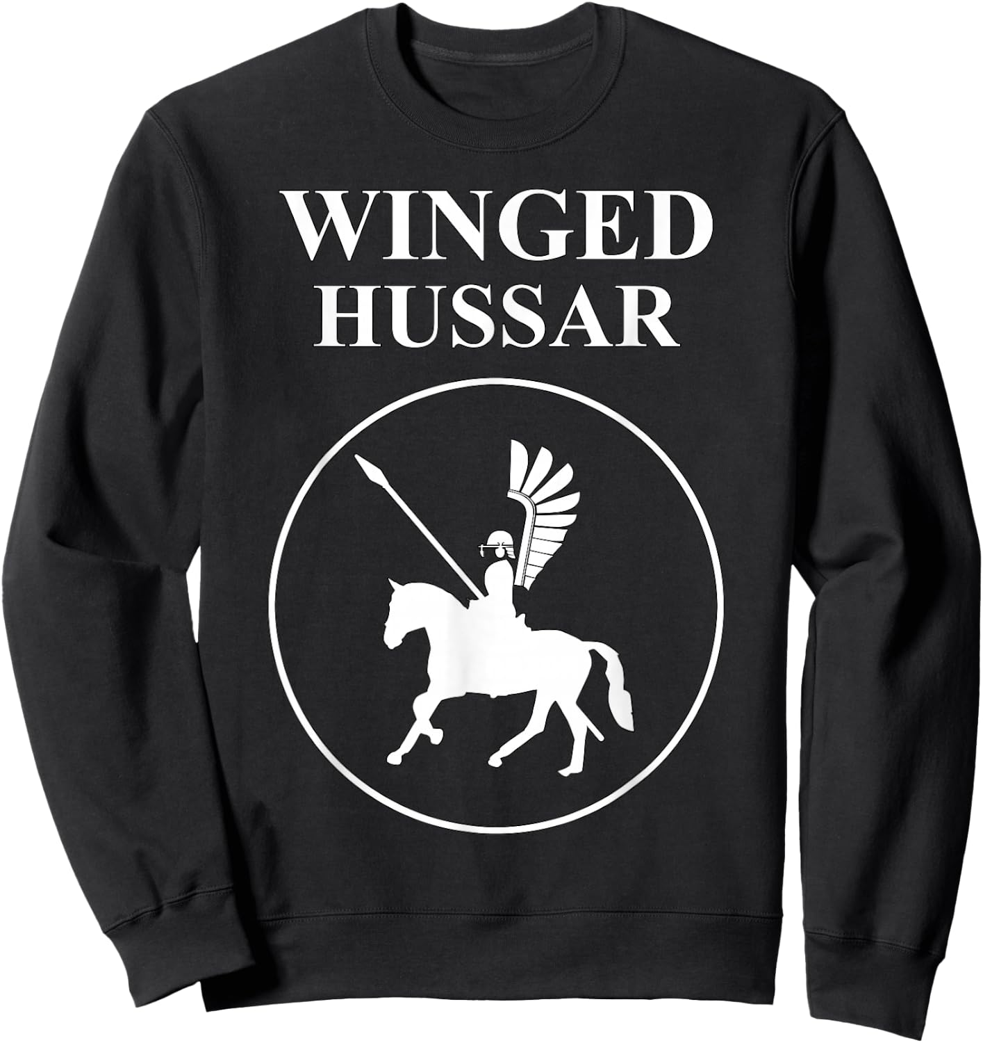 Winged Hussar Sweatshirt - Sweatshirt | Black