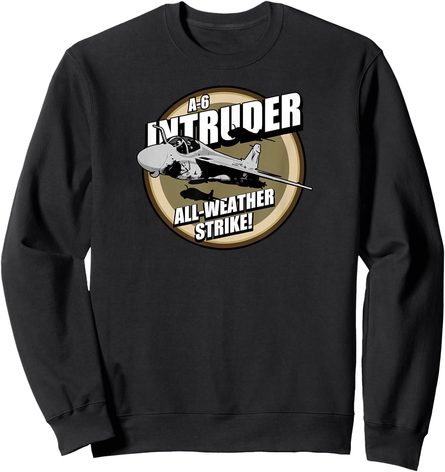 A-6 Intruder Patch Sweatshirt - Sweatshirt | Black