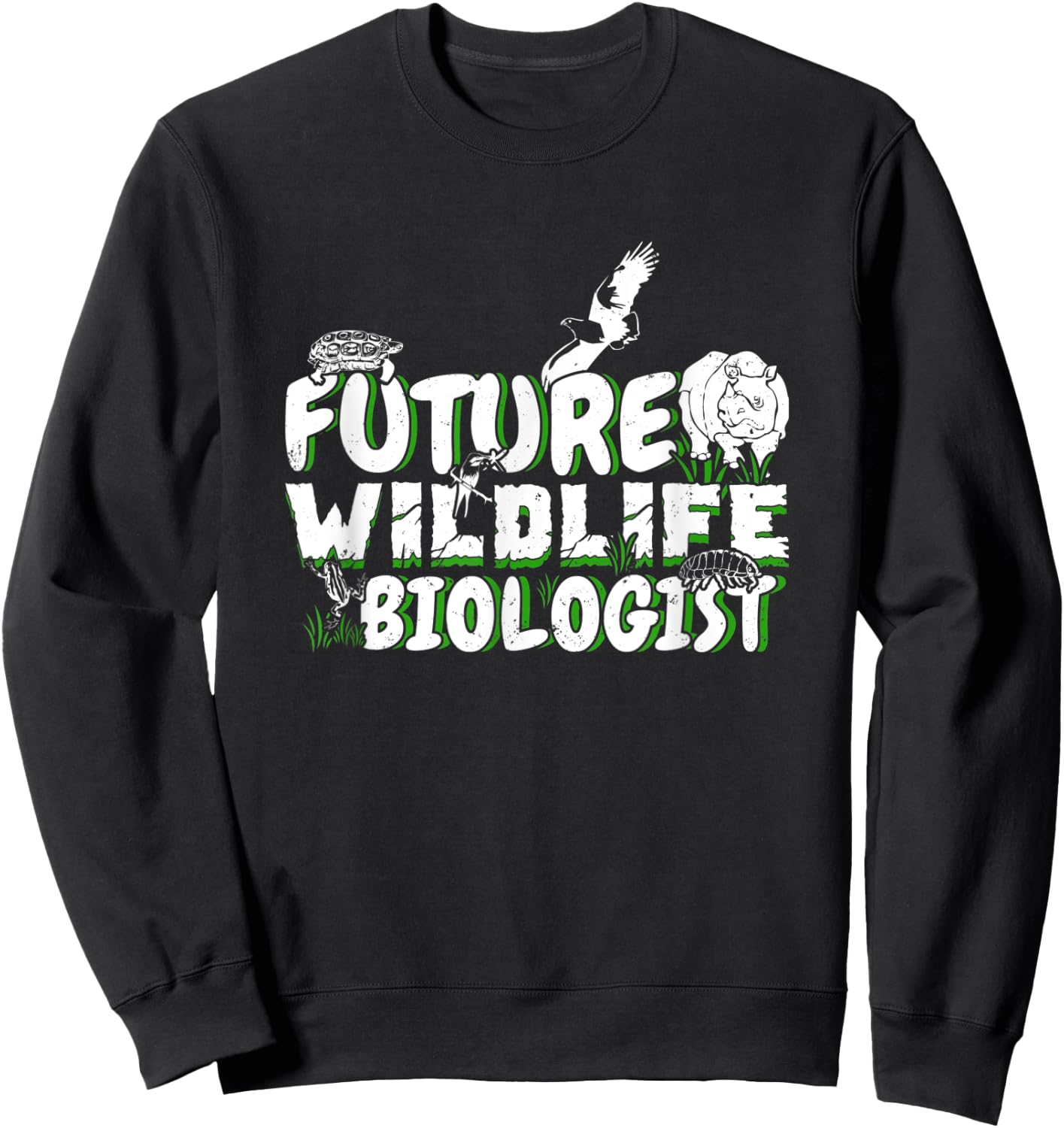 Future Wildlife Biologist Sweatshirt - Sweatshirt | Black