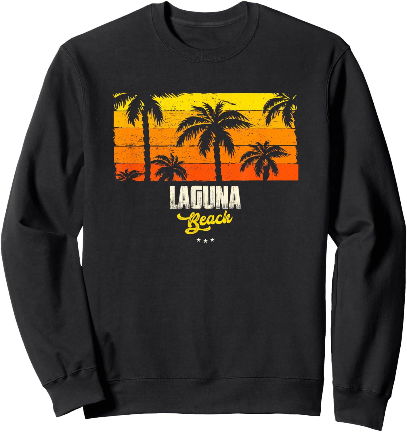 Laguna Souvenir - Beach Reminder Sweatshirt - Sweatshirt | Black