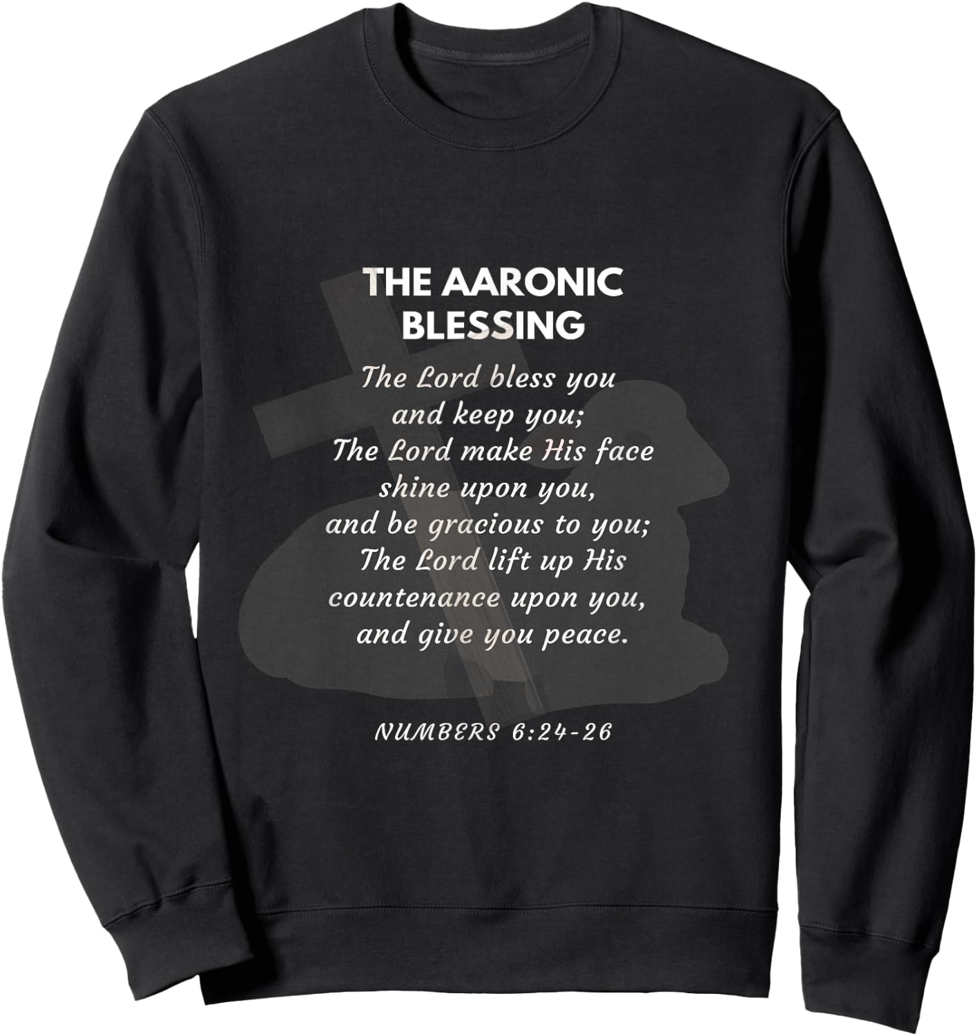 The Aaronic Blessing Sweatshirt - Sweatshirt | Black