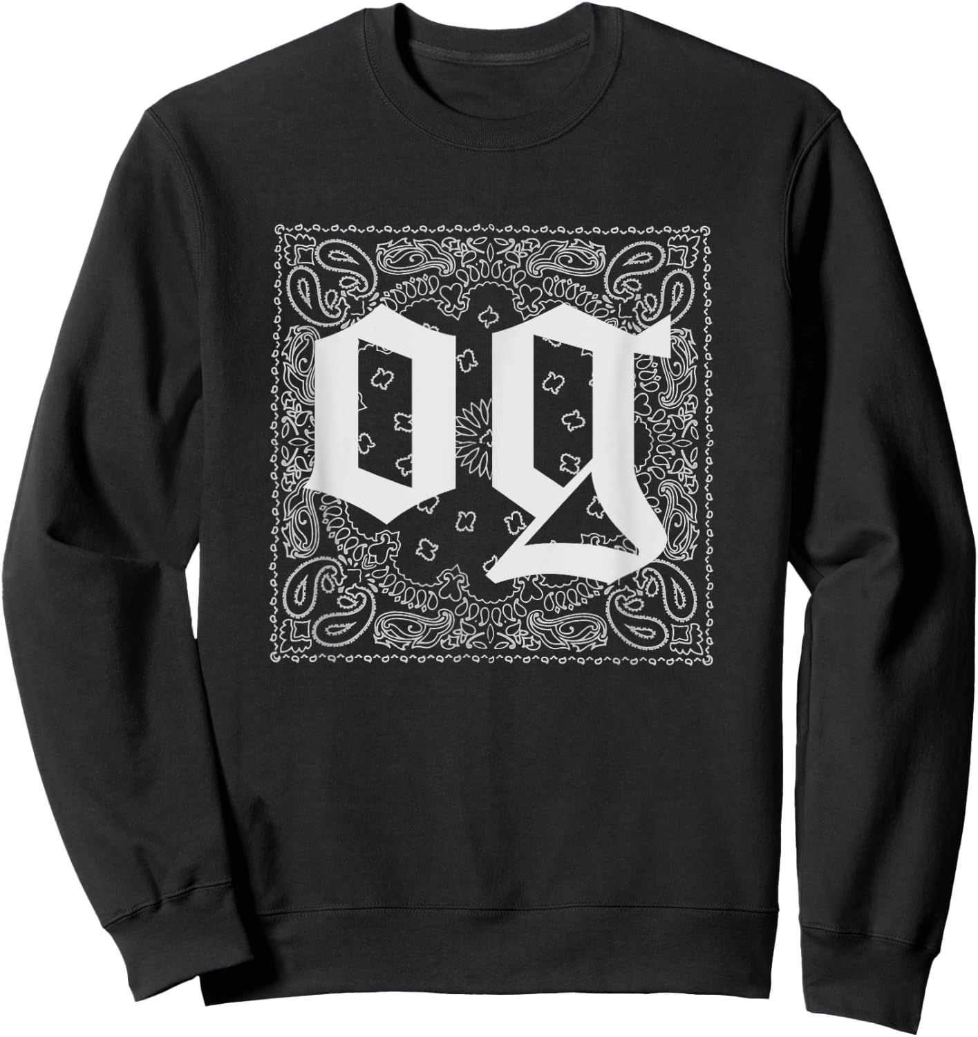 OG Shirts Original Gangster East Los Cholo Lowrider Sweatshirt - Sweatshirt | Black