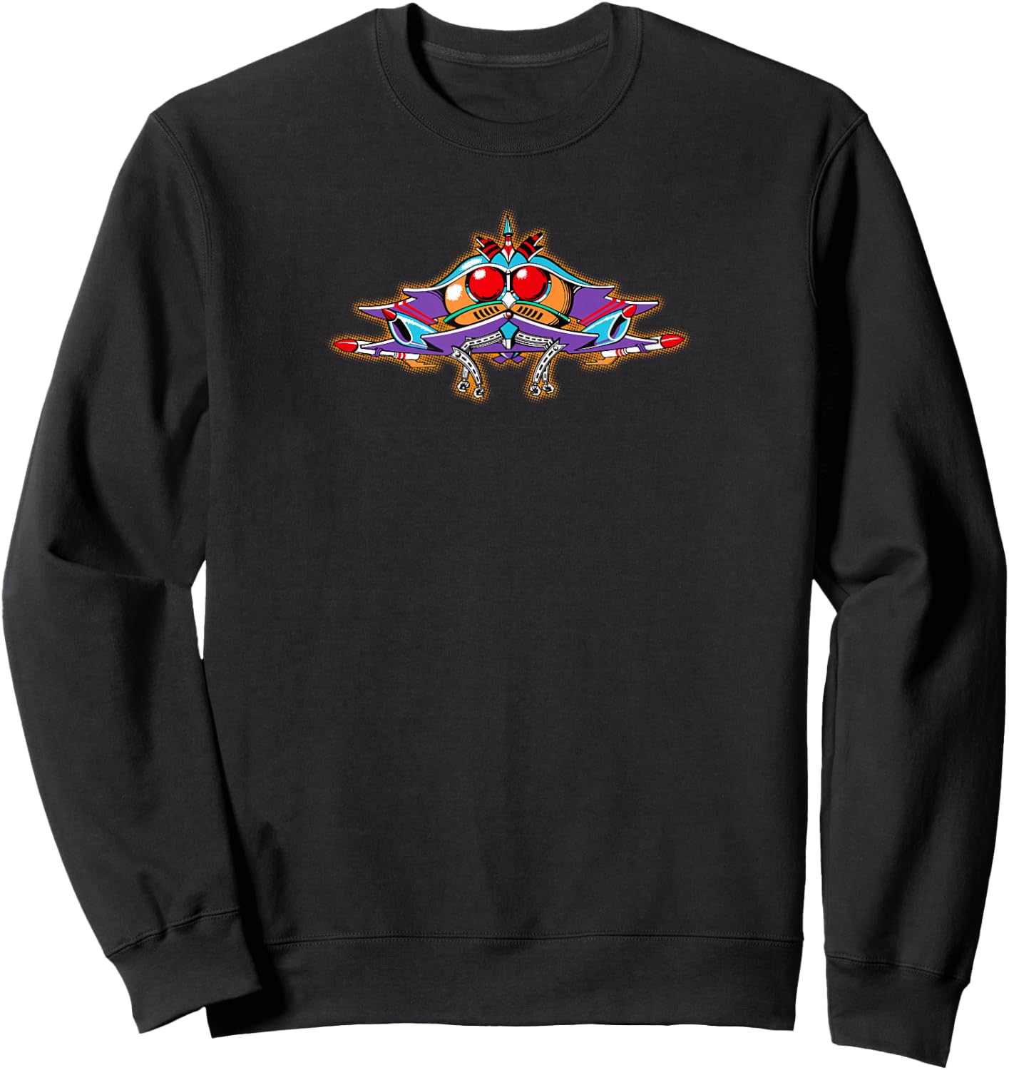 Galaga 003 Sweatshirt - Sweatshirt | Black
