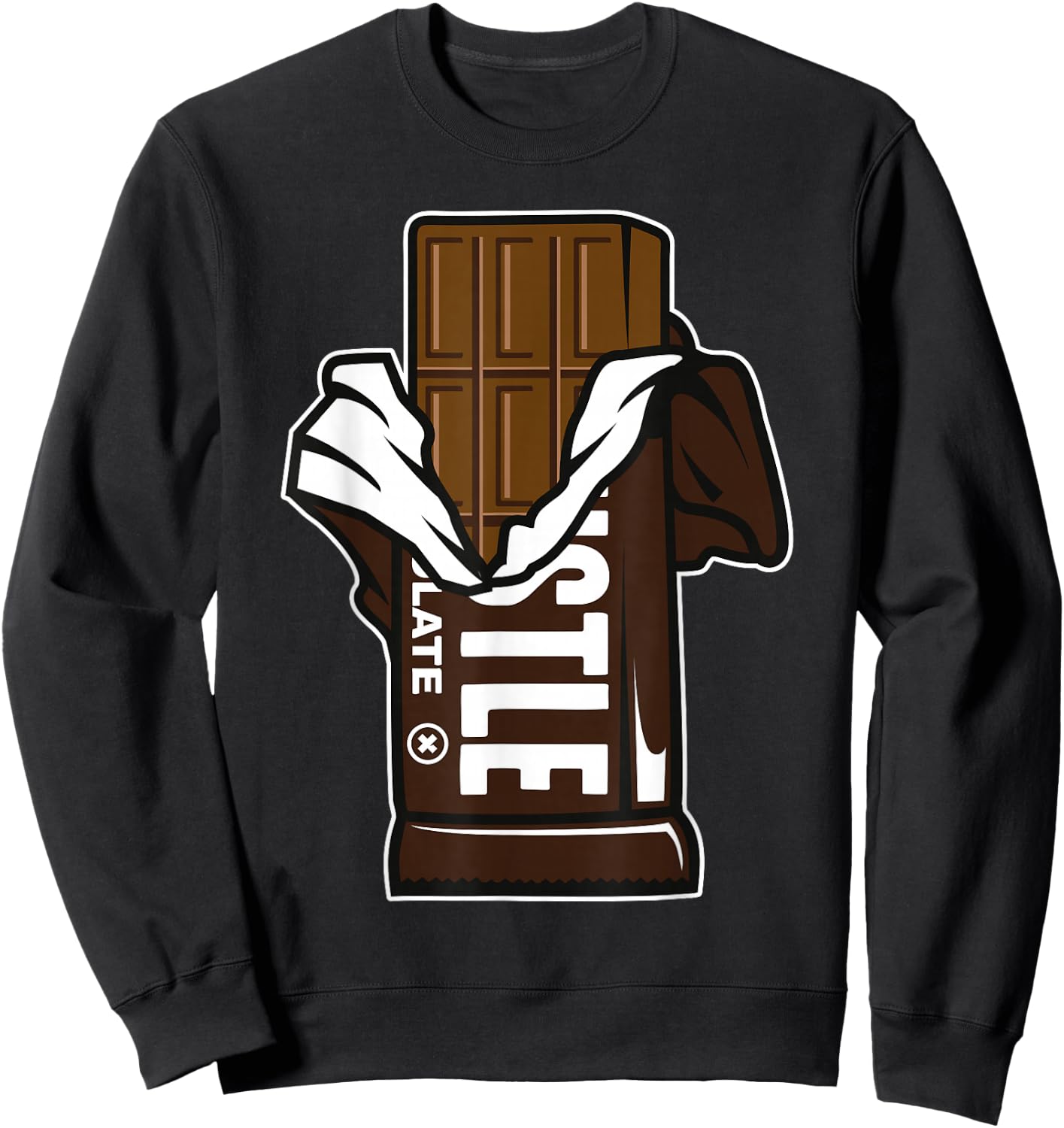 Chocolate bar. Sweatshirt - Sweatshirt | Black