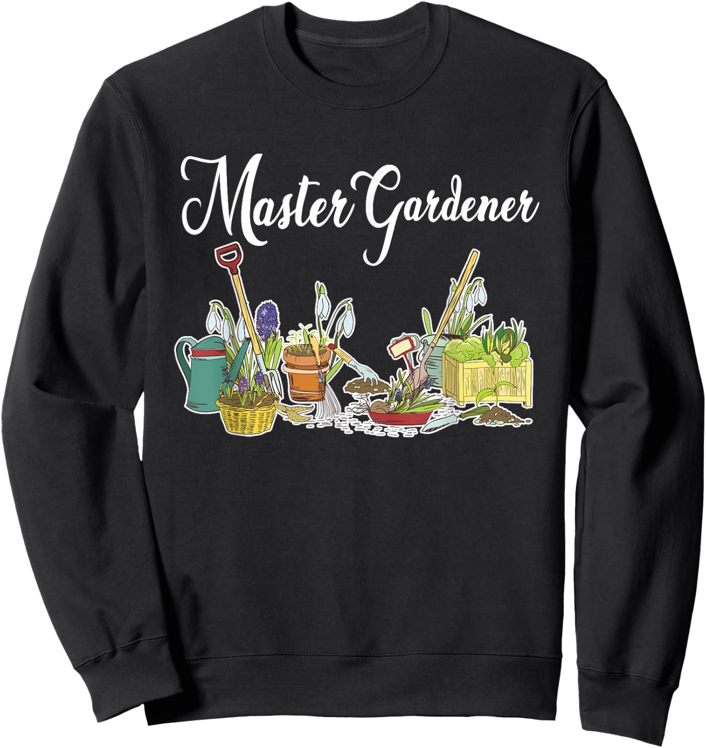 Master Gardener Gardening Sweatshirt - Sweatshirt | Black