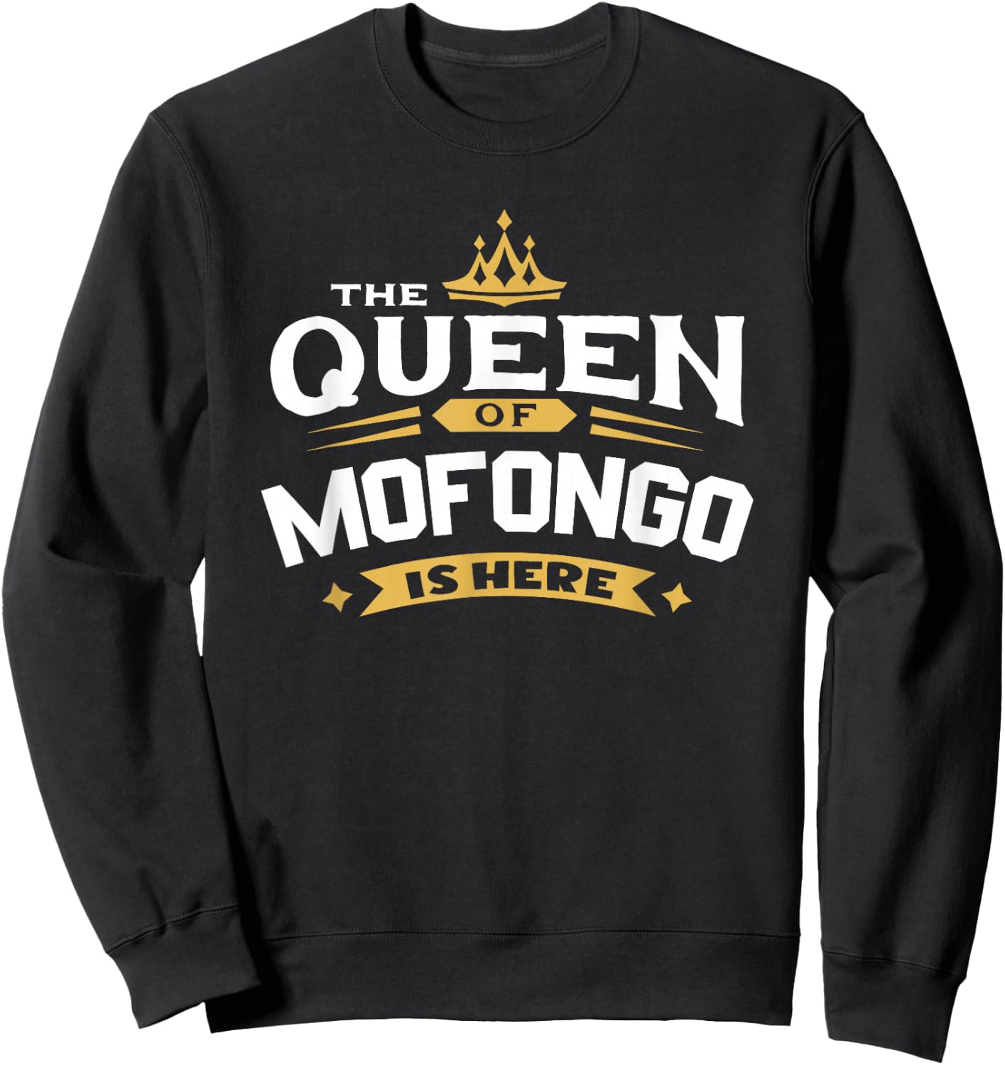 The Queen Of Mofongo Sweatshirt - Sweatshirt | Black