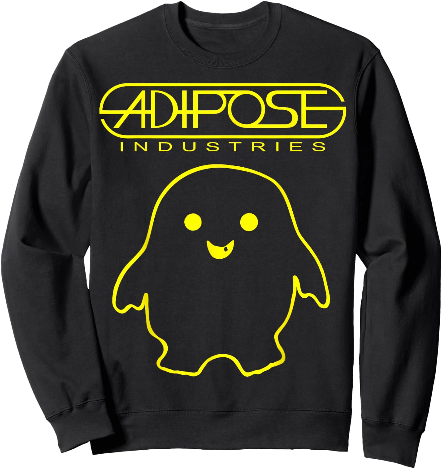 Spacetime-Tour Adipose Iconic SciFi Adventure Fan Sweatshirt - Sweatshirt | Black