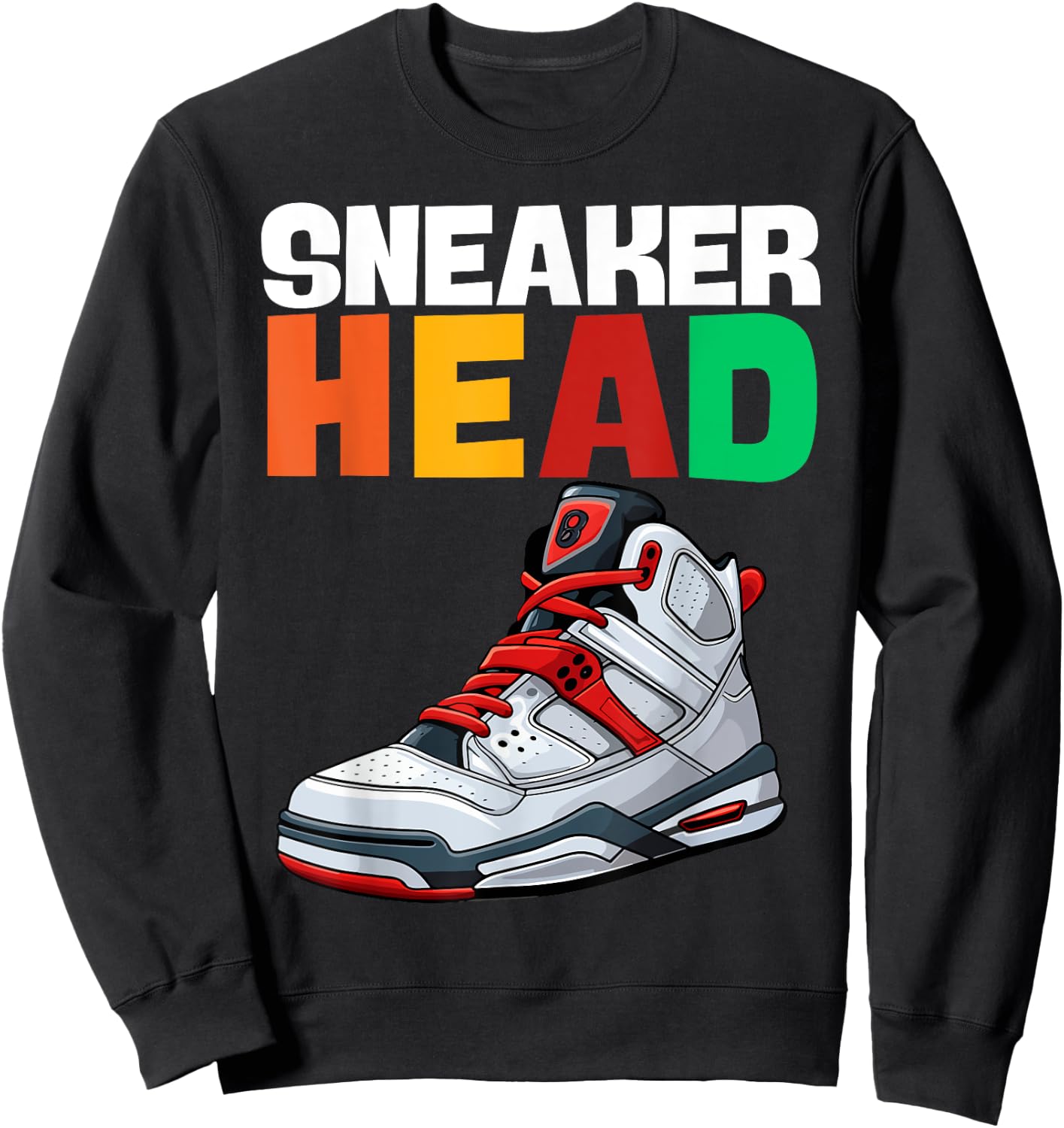 Sneaker Heads Sneaker Lover Sweatshirt - Sweatshirt | Black
