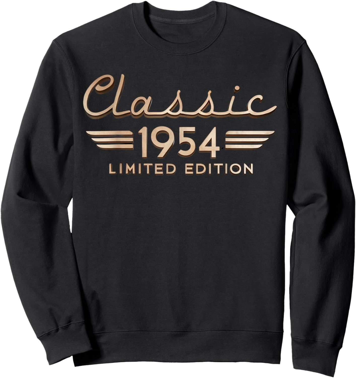 Classic 1954 Limited Edition 70 Year Old Gift 70th Birthday Sweatshirt - Sweatshirt | Black