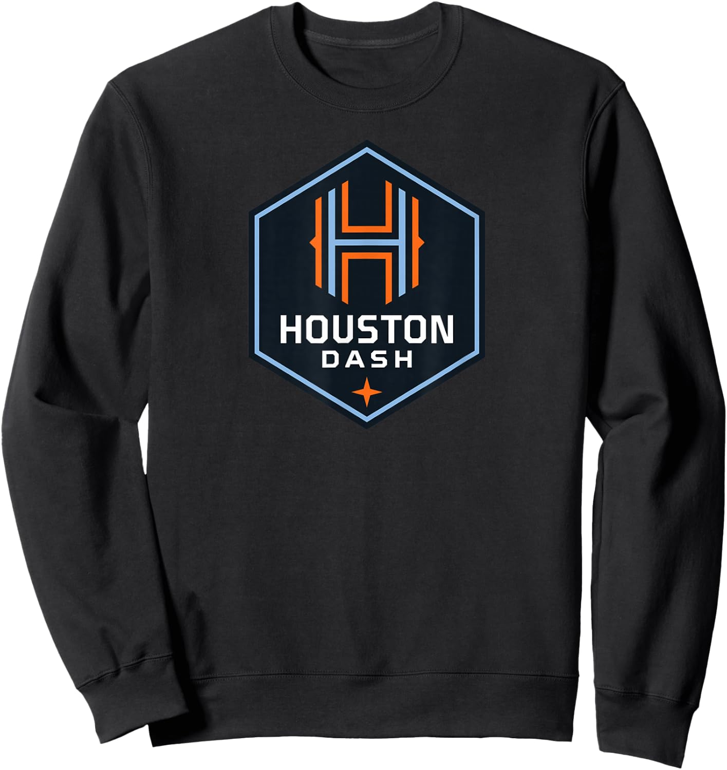 NWSL Houston Dash Sweatshirt - Sweatshirt | Black