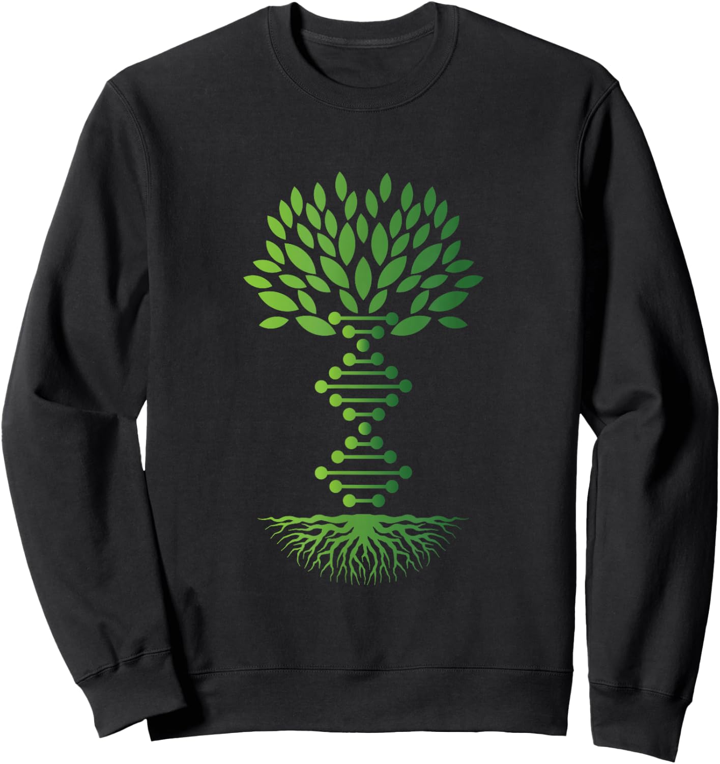 Genealogin Genealogy DNA tree ancestry historian Sweatshirt - Sweatshirt | Black