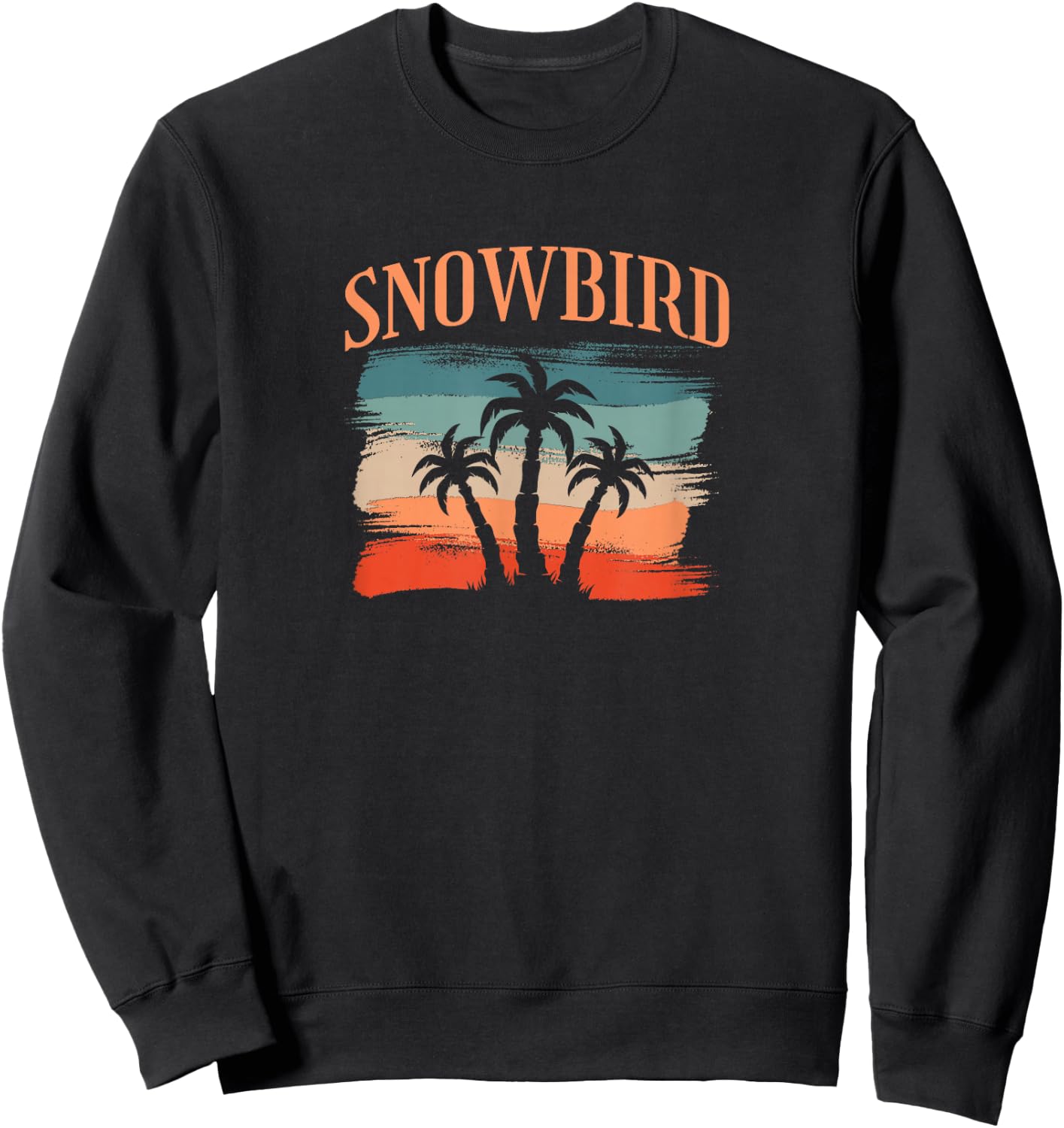 Snowbird -Adults and Kids Vacation Blue Small Classic Fit Short Sleeve Sweatshirt - Sweatshirt | Black