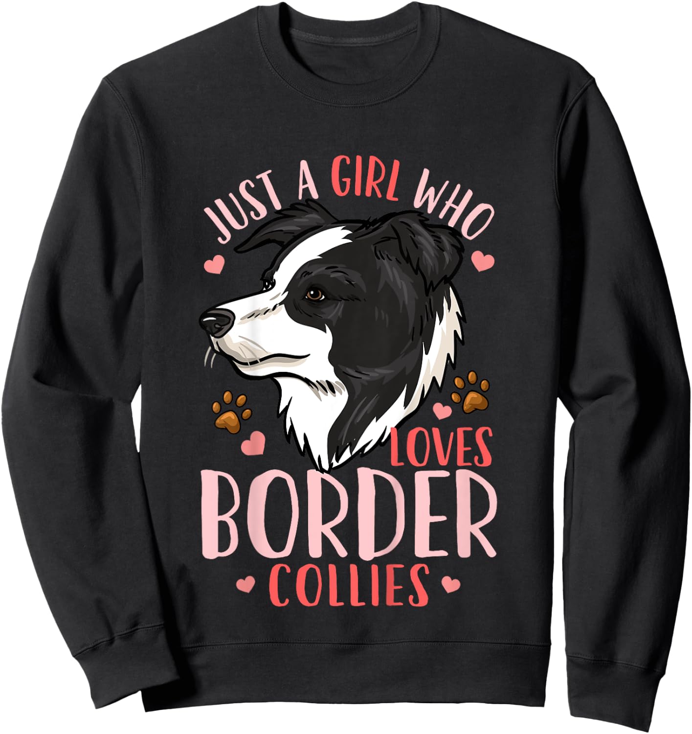Border Collie Gift Sweatshirt - Sweatshirt | Black