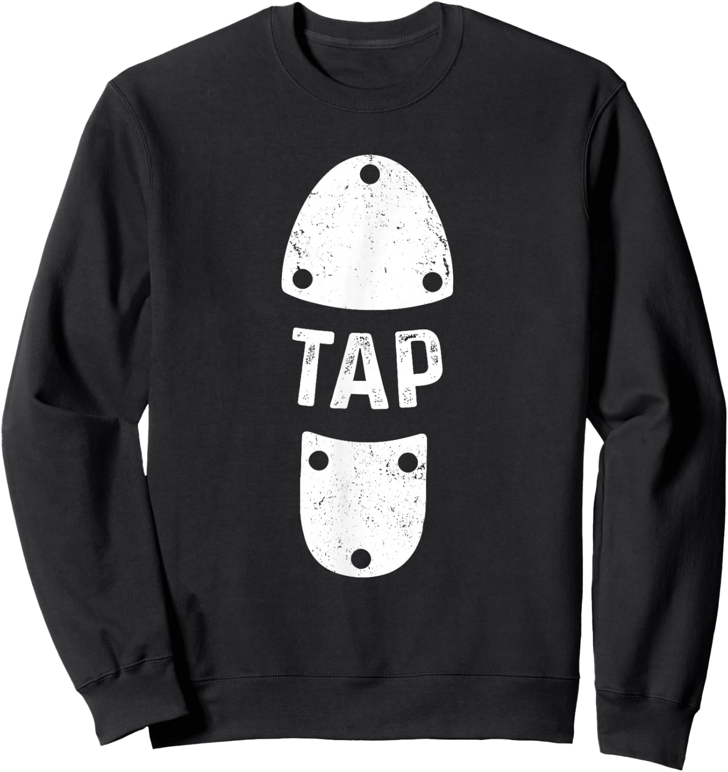 Stepptanzer Shoe Tap Dance Sweatshirt - Sweatshirt | Black