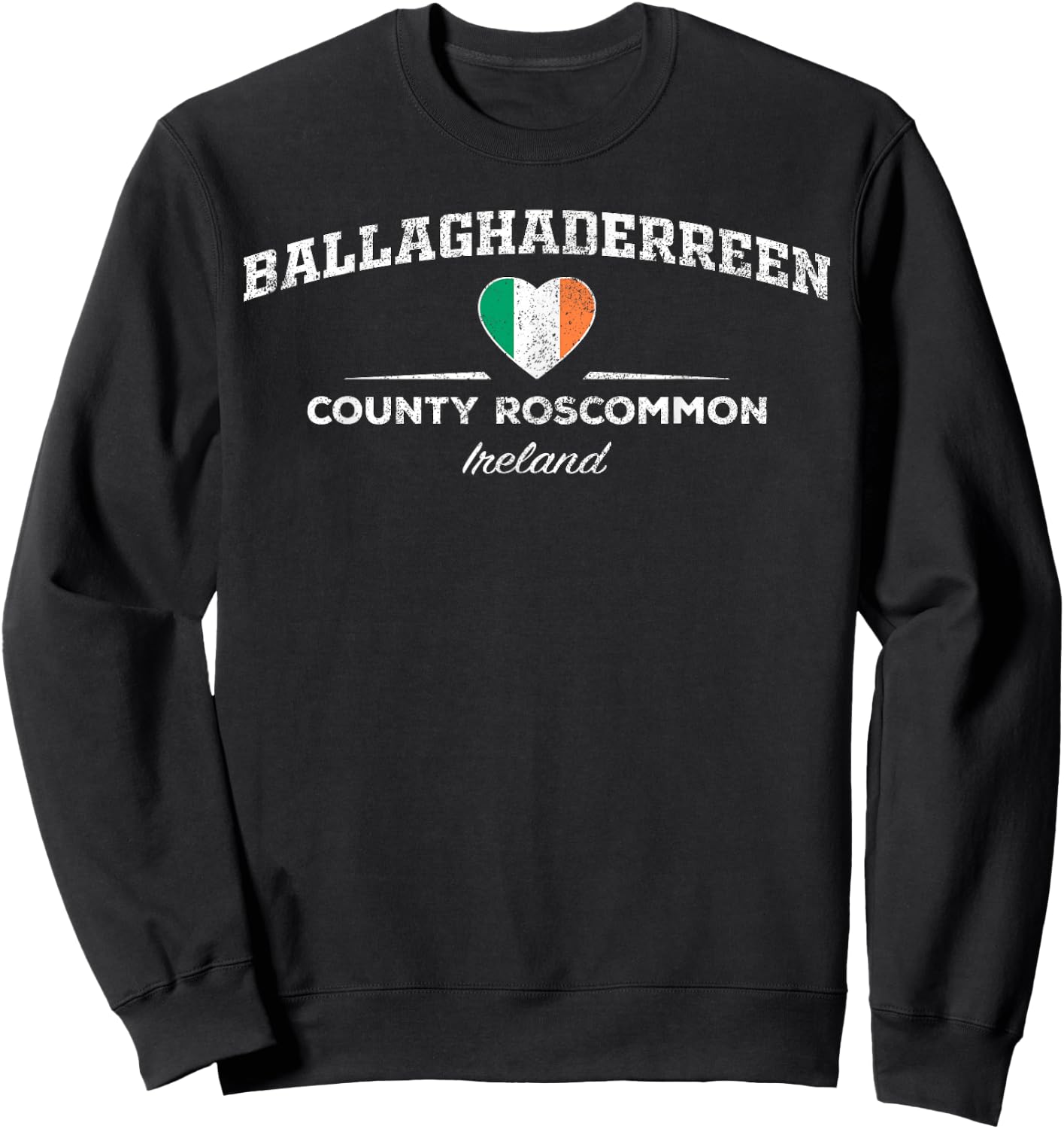 Ballaghaderreen Ireland Sweatshirt - Sweatshirt | Black