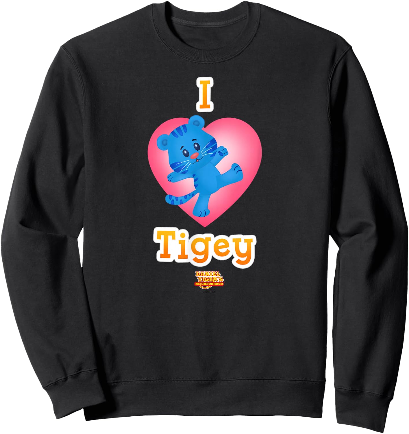 Daniel Tiger's Neighborhood: Tigey Sweatshirt - Sweatshirt | Black