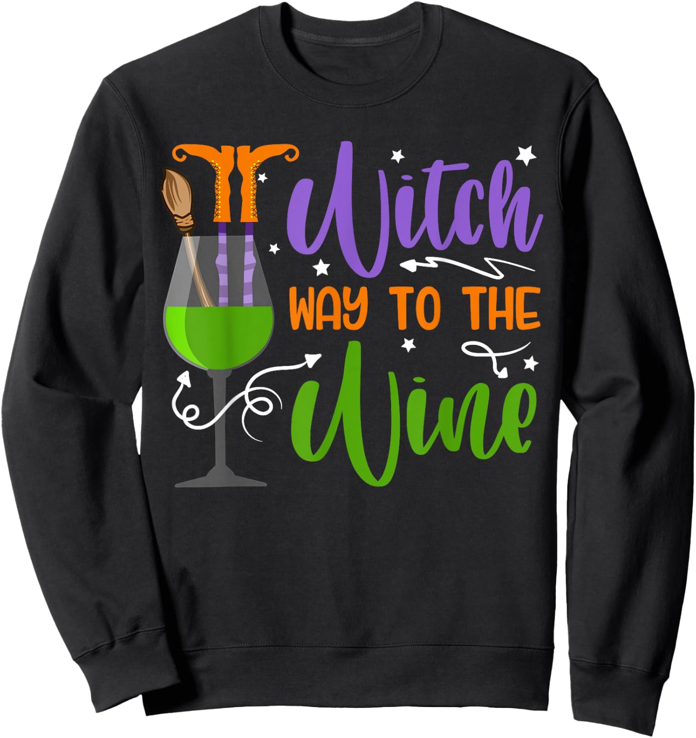 Halloween 2024 Ghost Trick or Treat Outfit Halloween Party Sweatshirt - Sweatshirt | Black