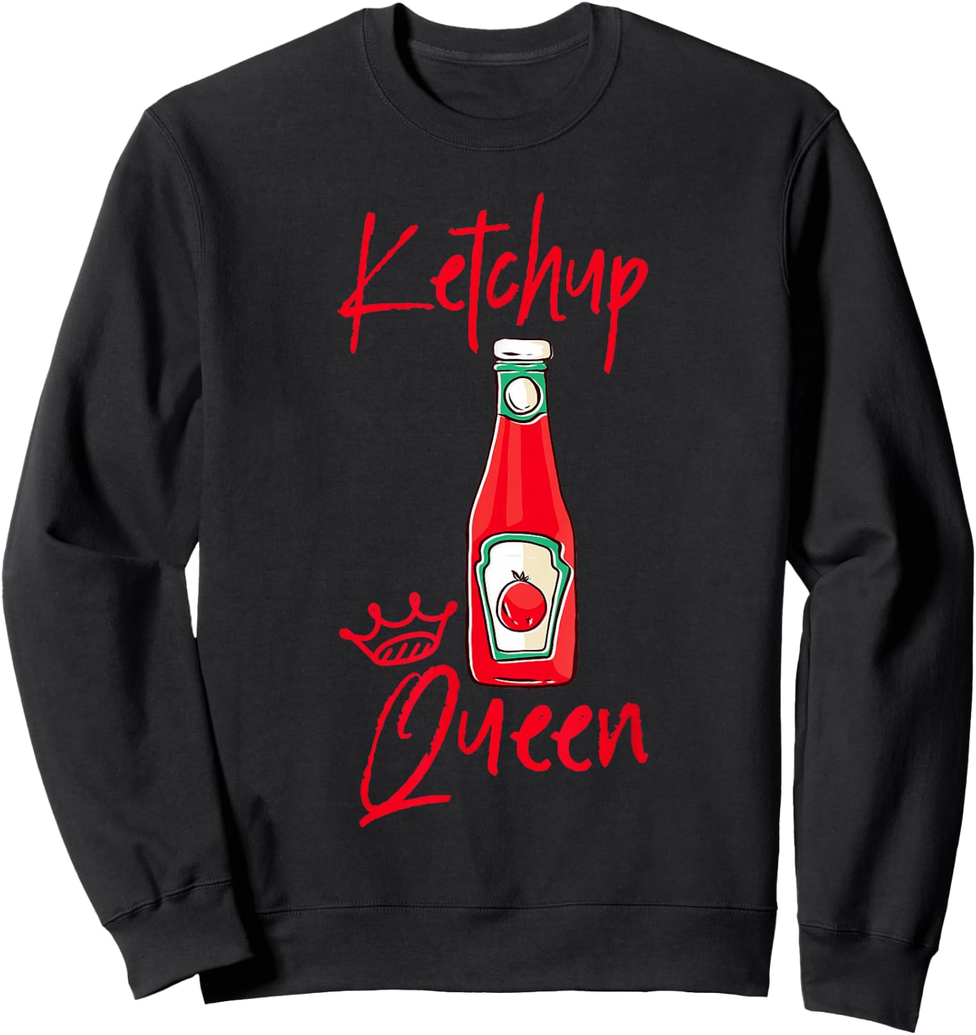Ketchup Queen Sweatshirt - Sweatshirt | Black