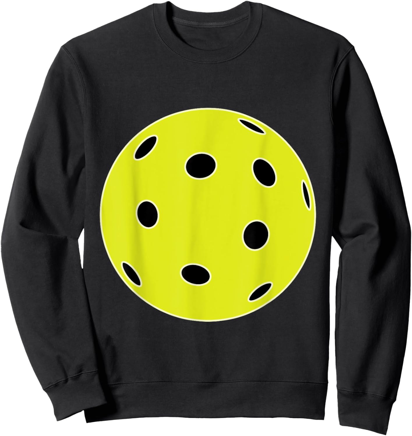 Pretend I'm A Pickleball, Funny Easy Costume For Halloween Sweatshirt - Sweatshirt | Black
