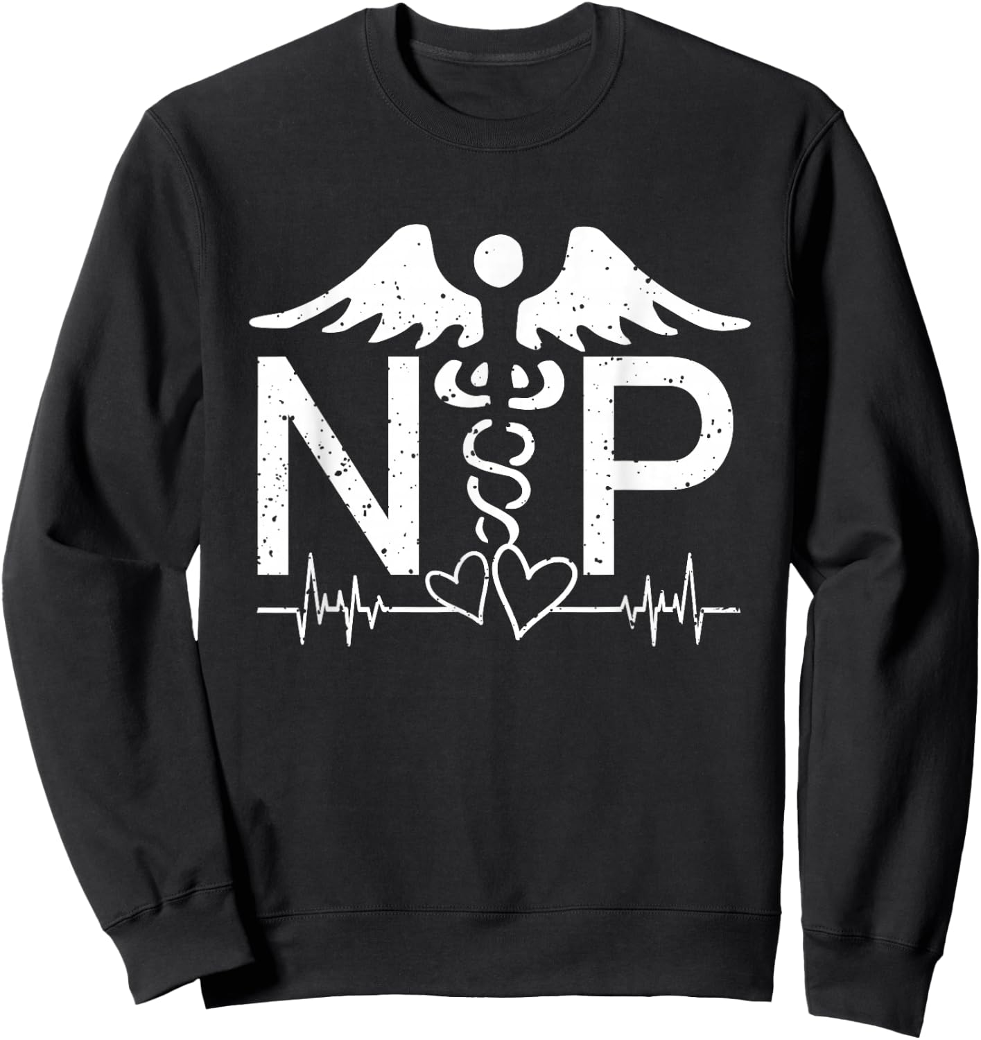 Nurse Practitioner - Medical Nurse Gift Nursing Outfit Sweatshirt - Sweatshirt | Black