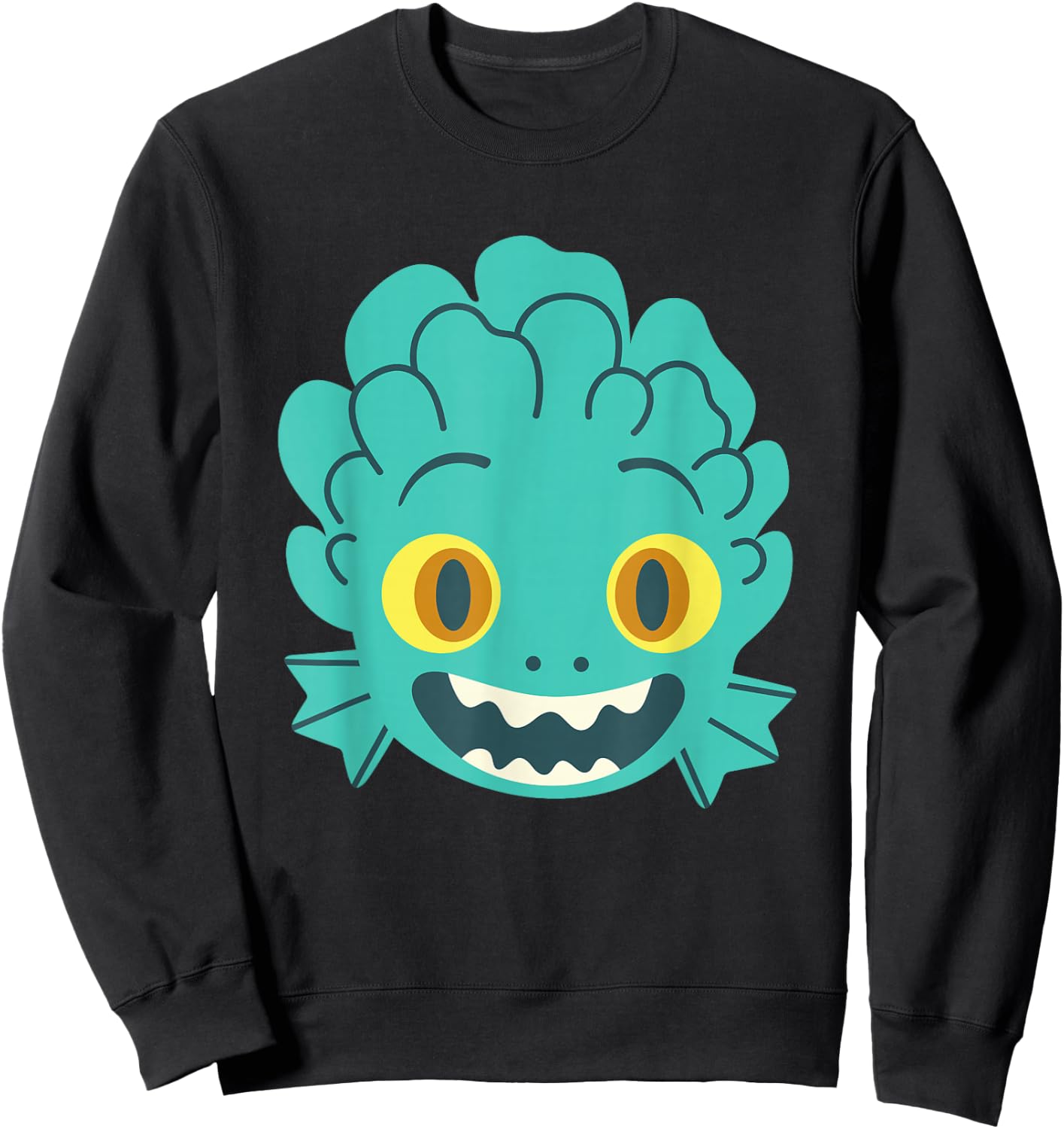 Disney Pixar Luca Big Face Sweatshirt - Sweatshirt | Black