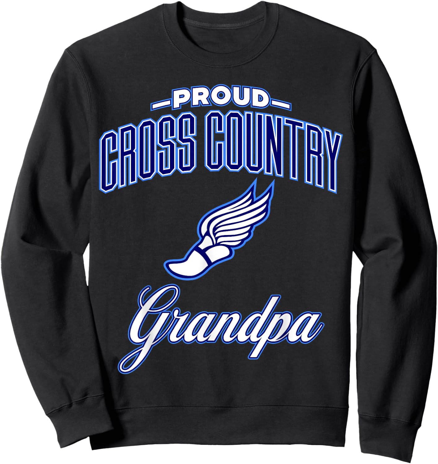 Cross Country Grandpa Sweatshirt - Sweatshirt | Black