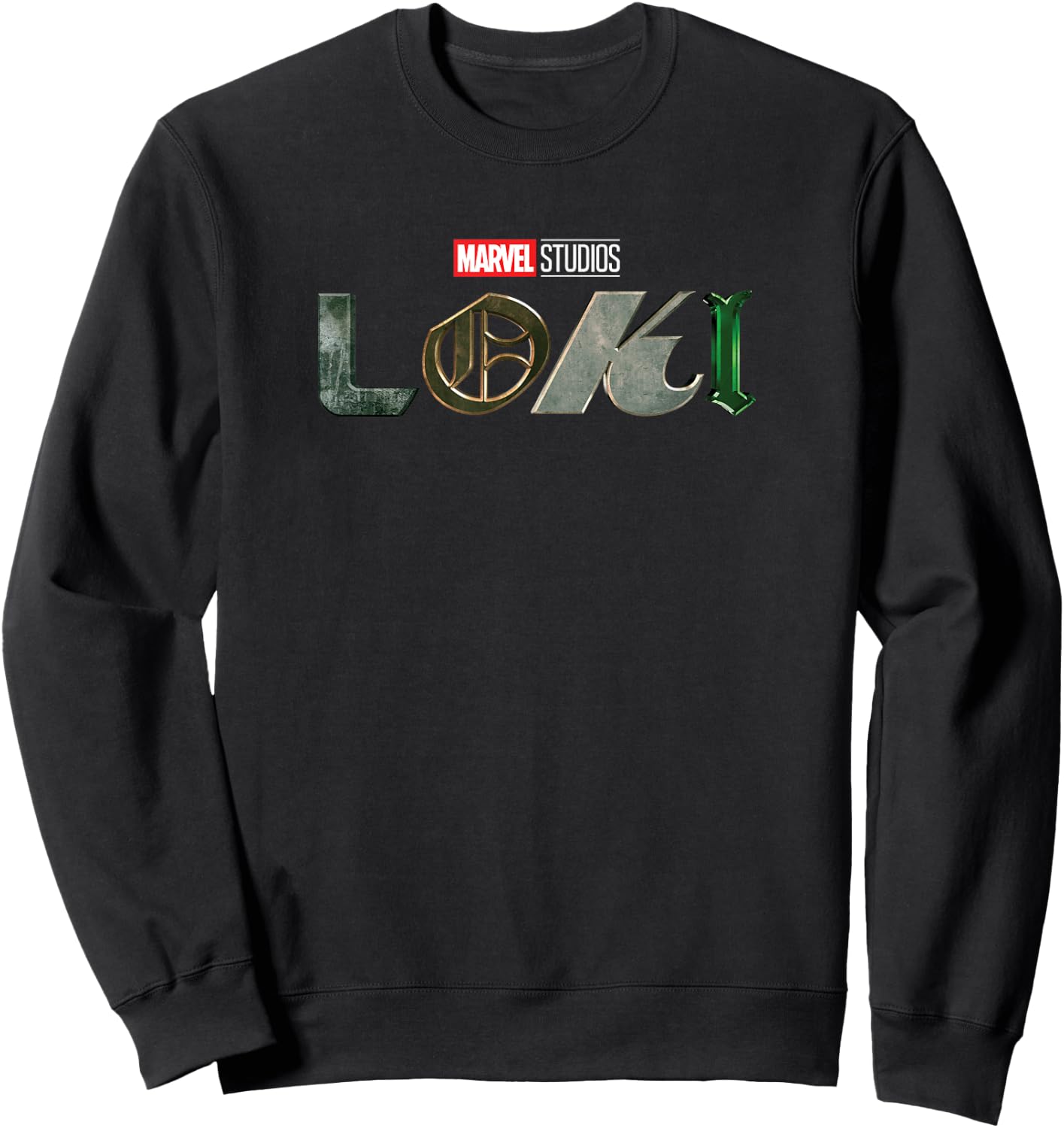 Marvel Loki Logo Sweatshirt - Sweatshirt | Black