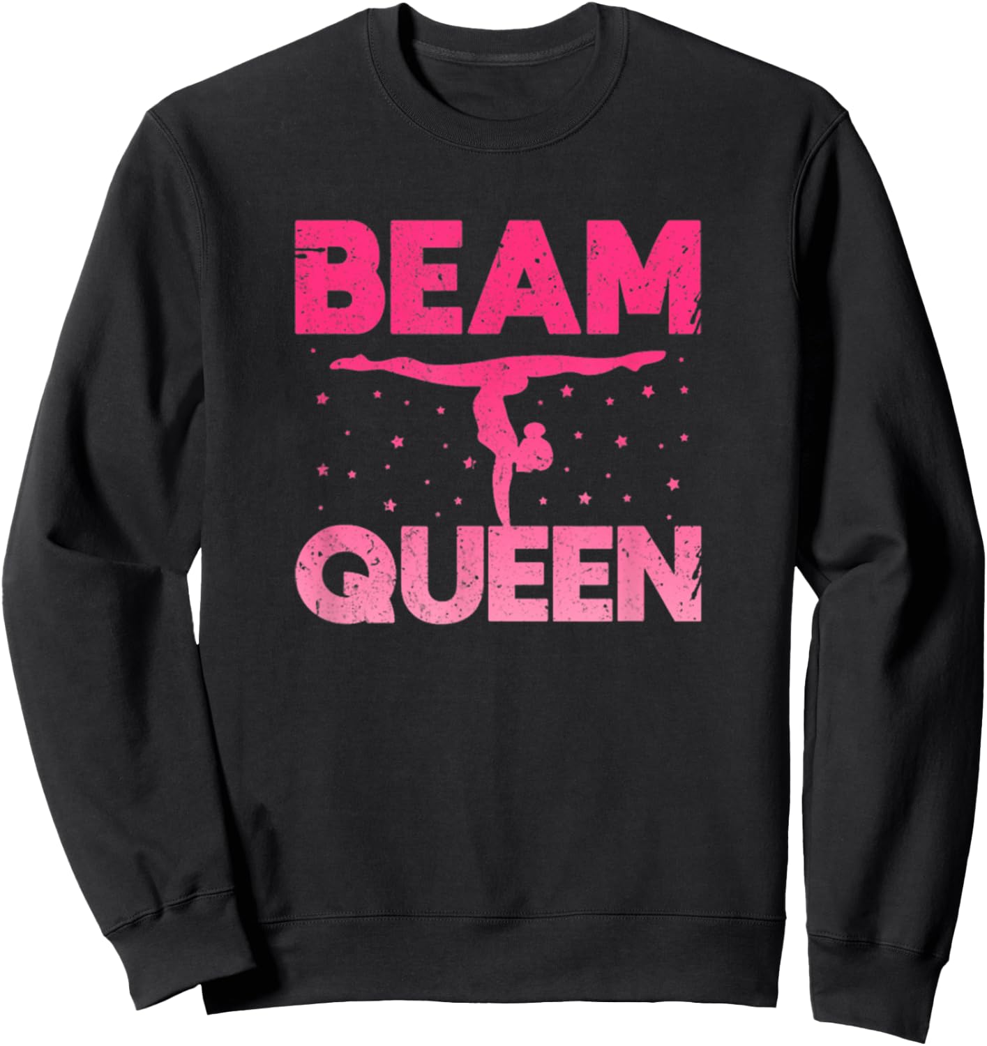 Beam Queen Gymnastics Sweatshirt - Sweatshirt | Black