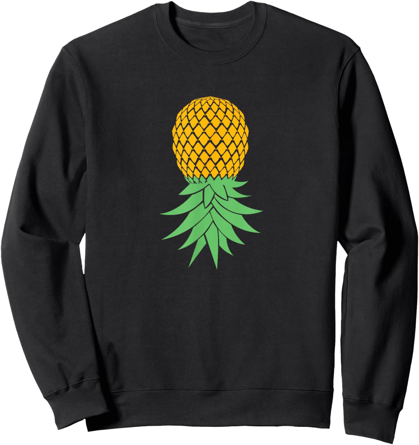 Upside Down Pineapple for Swingers Sweatshirt - Sweatshirt | Black
