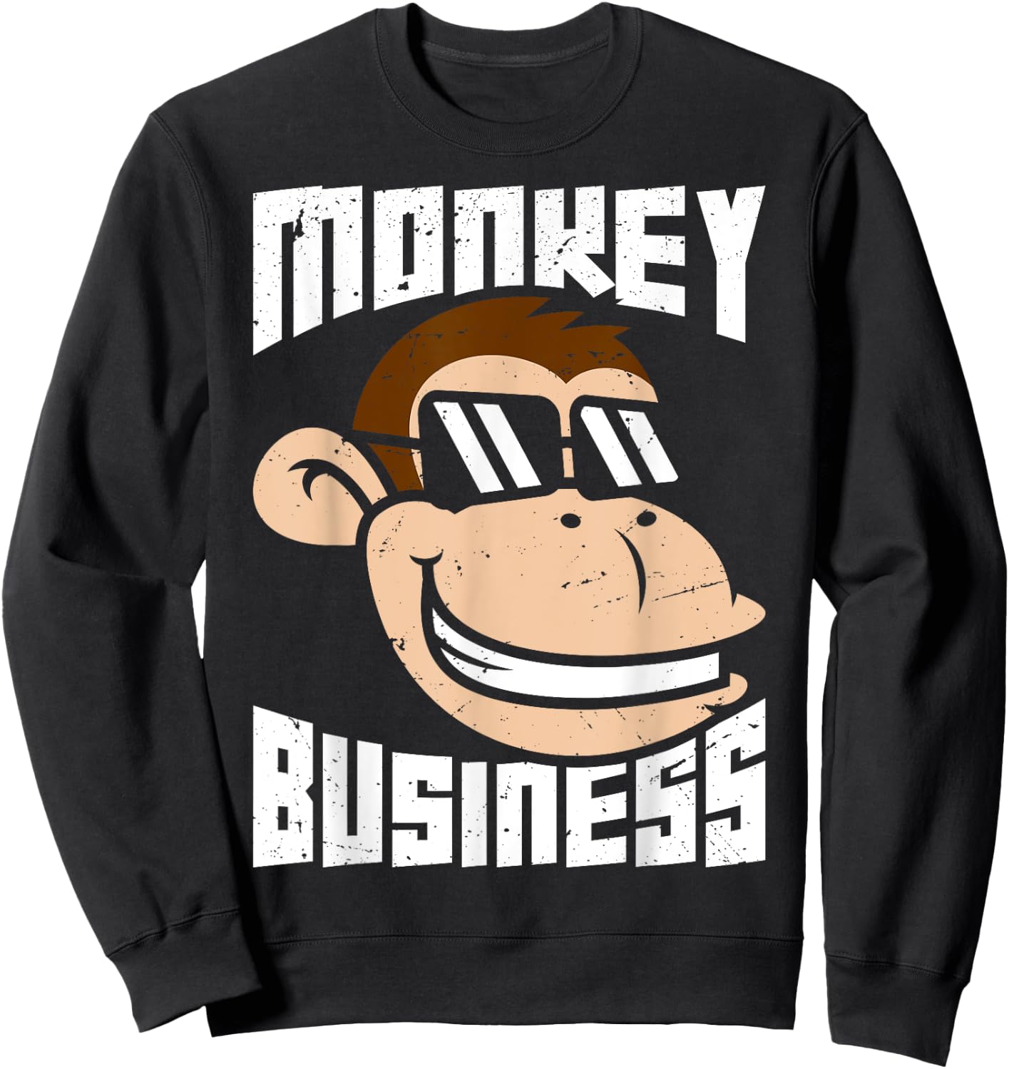 Monkey Business Sweatshirt - Sweatshirt | Black