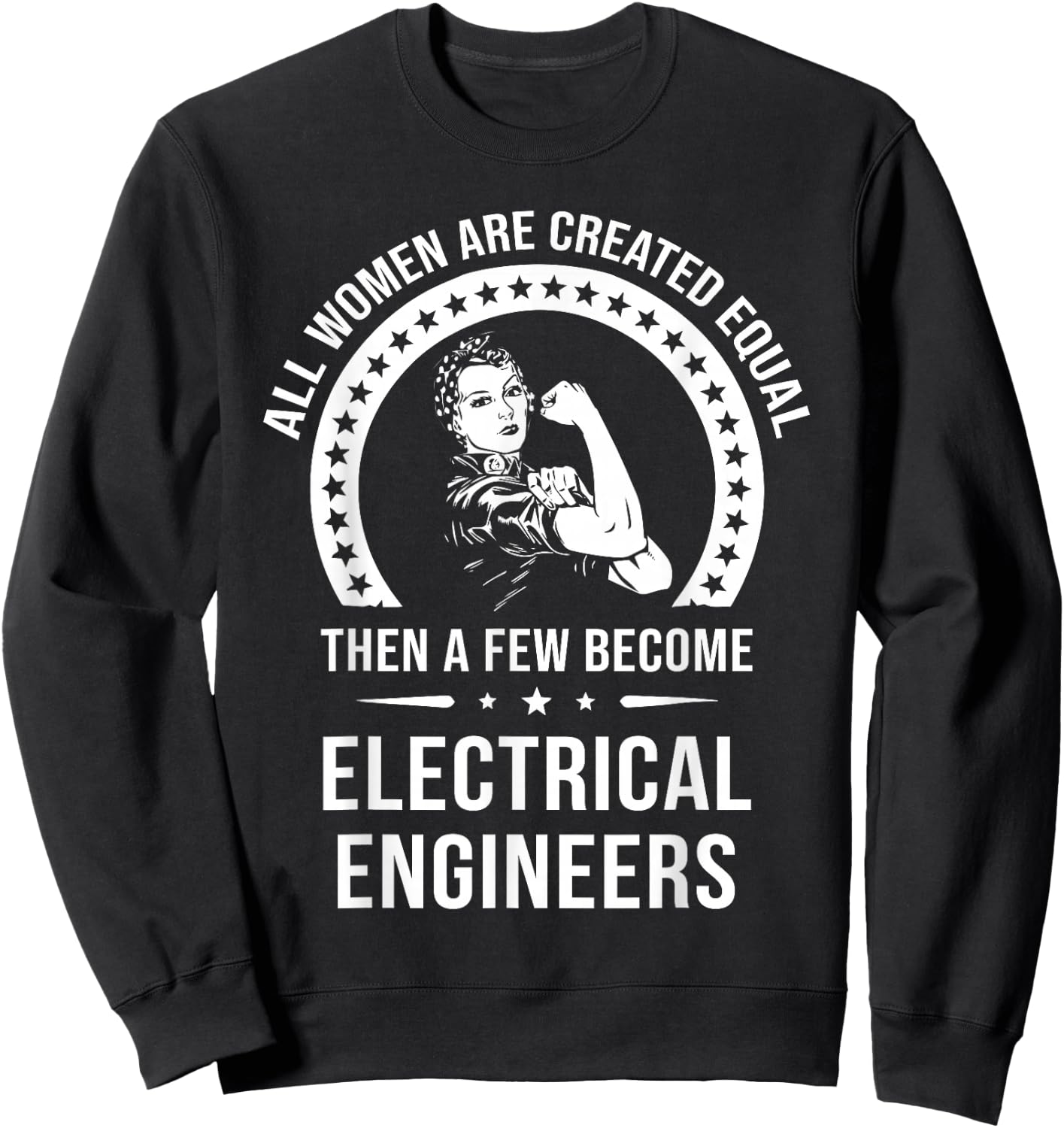 Electrical Engineer Shirt | Electrical Engineer Sweatshirt - Sweatshirt | Black
