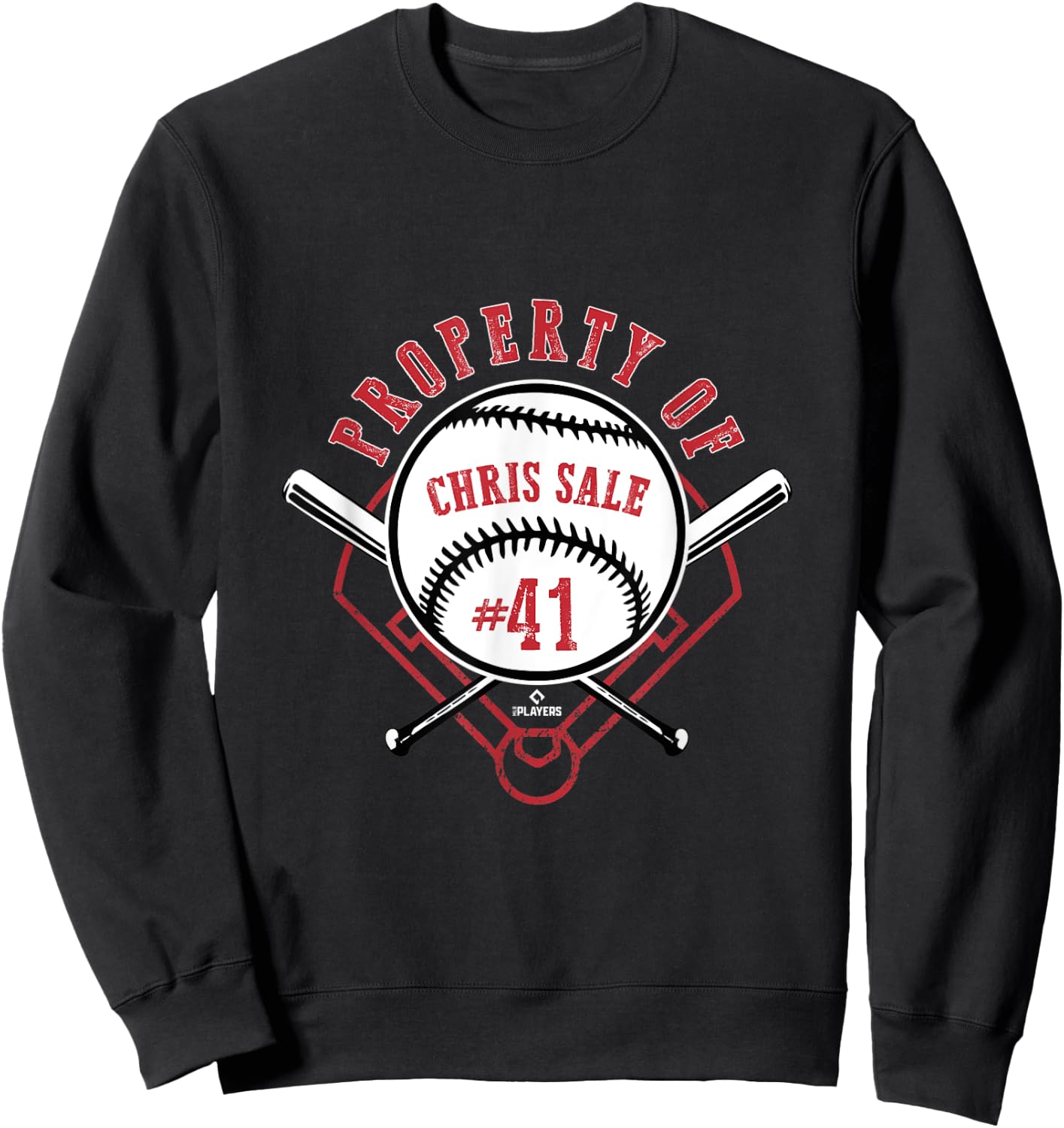 Property Of Chris Sale Sweatshirt - Sweatshirt | Black